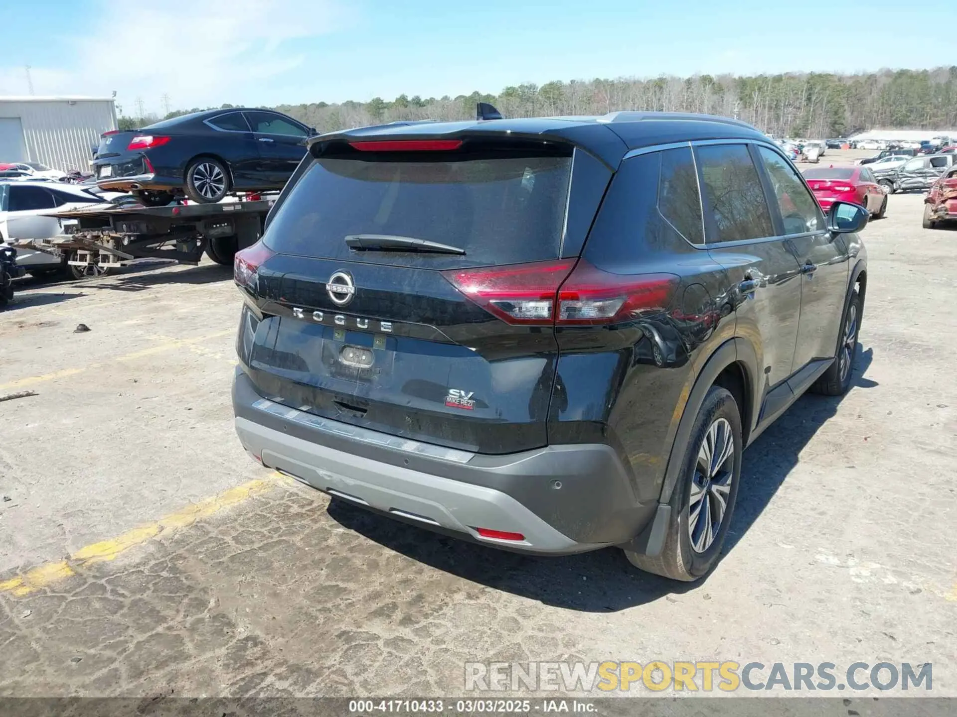 4 Photograph of a damaged car JN8BT3BA1PW436651 NISSAN ROGUE 2023