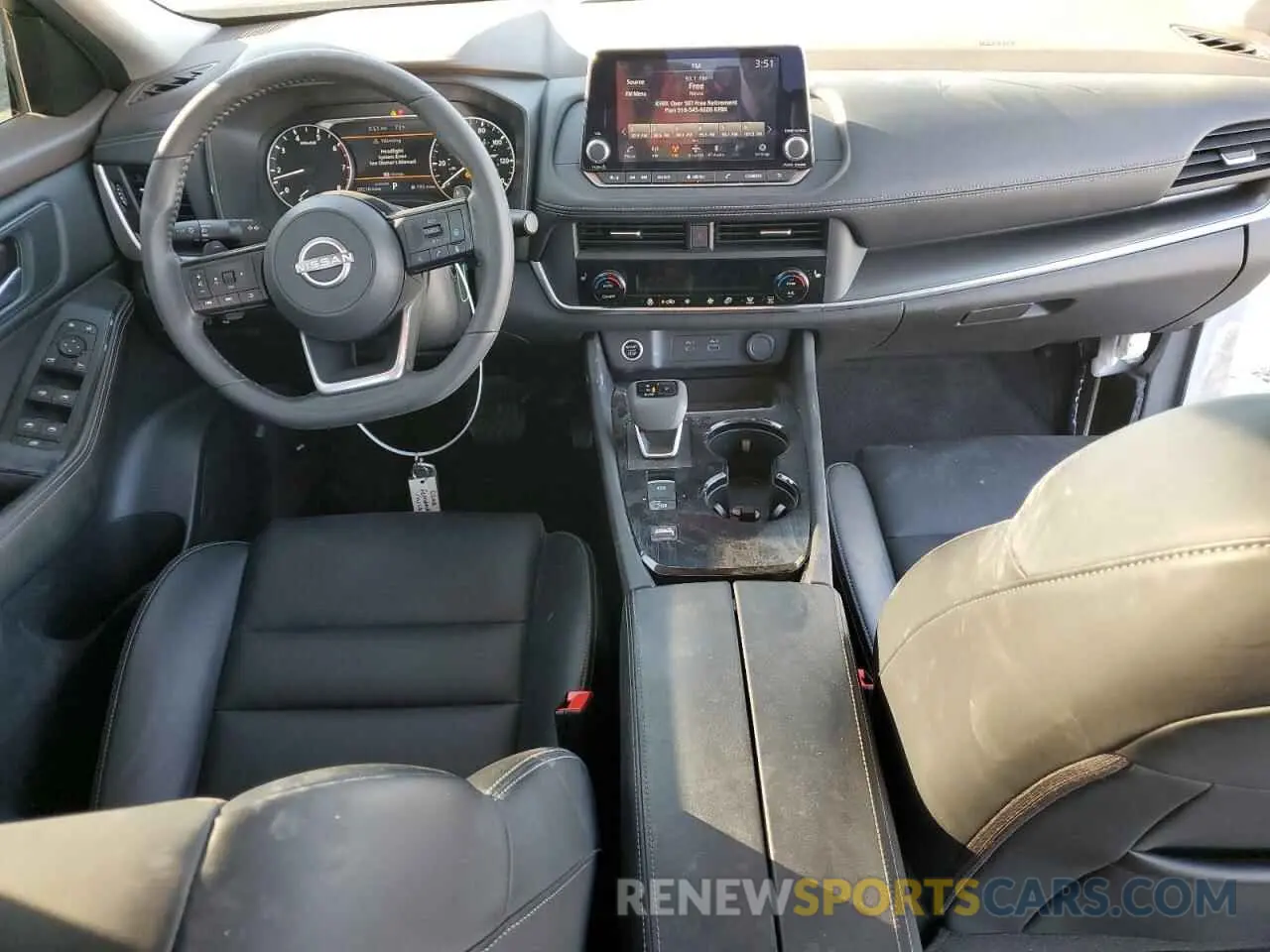8 Photograph of a damaged car JN8BT3BA2PW013979 NISSAN ROGUE 2023