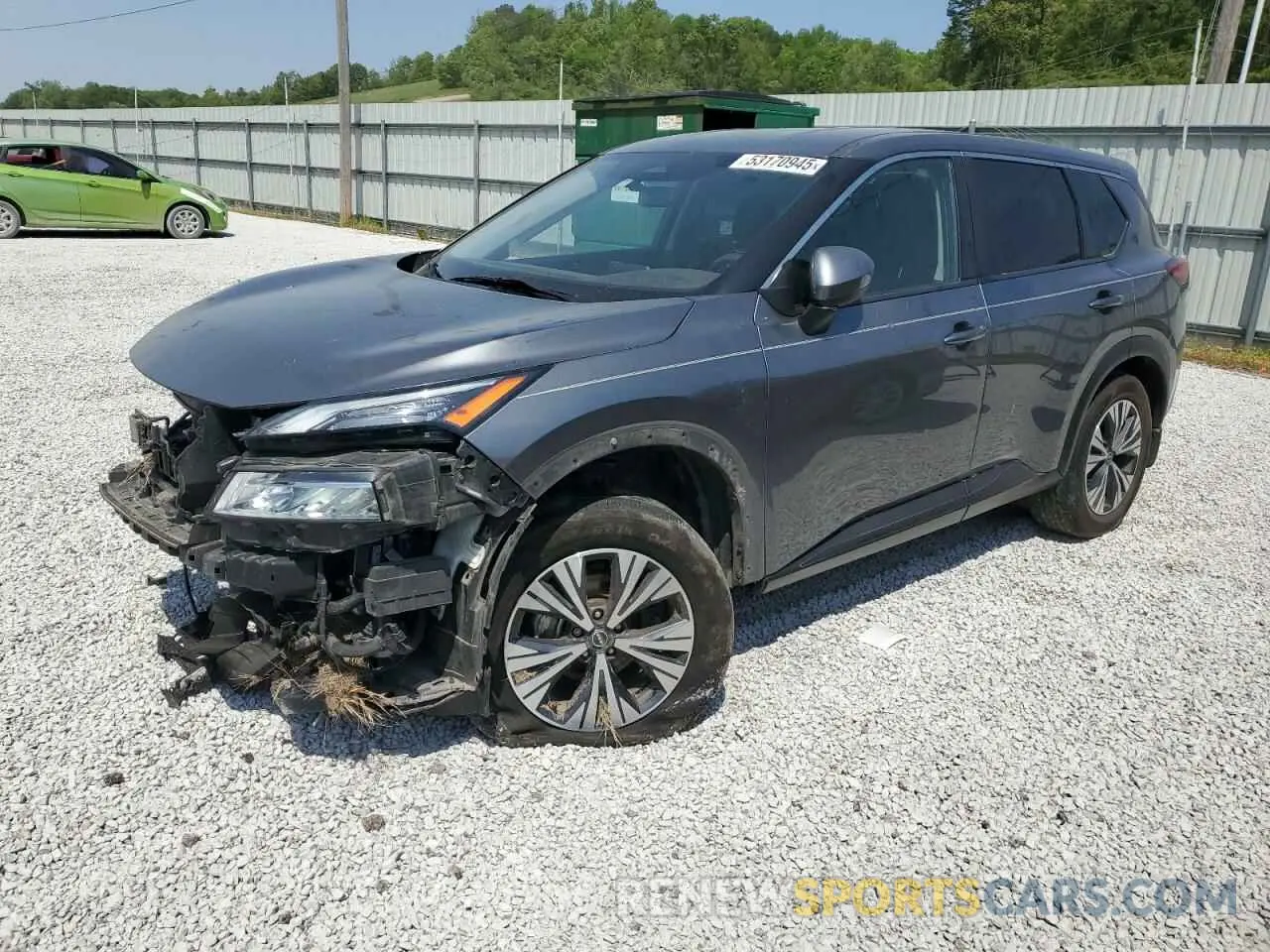 1 Photograph of a damaged car JN8BT3BA2PW409488 NISSAN ROGUE 2023