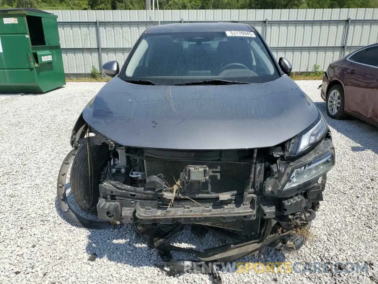 5 Photograph of a damaged car JN8BT3BA2PW409488 NISSAN ROGUE 2023