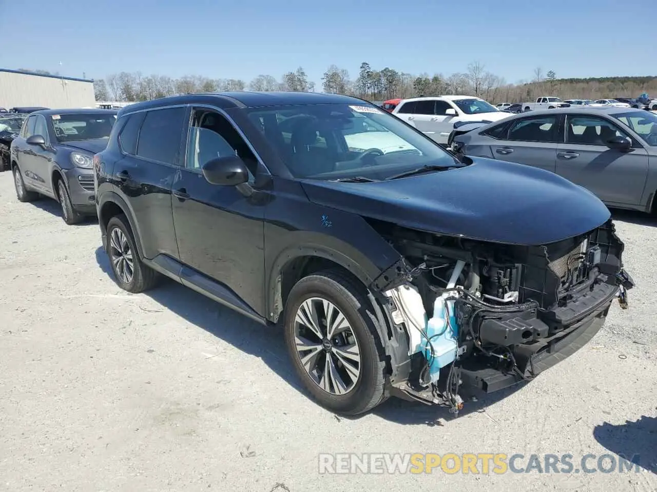 4 Photograph of a damaged car JN8BT3BA2PW411063 NISSAN ROGUE 2023