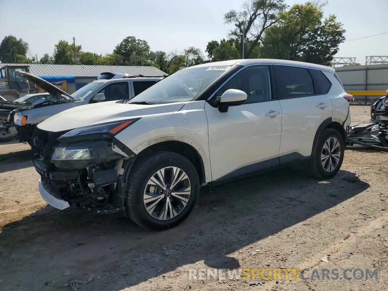 1 Photograph of a damaged car JN8BT3BA2PW418367 NISSAN ROGUE 2023