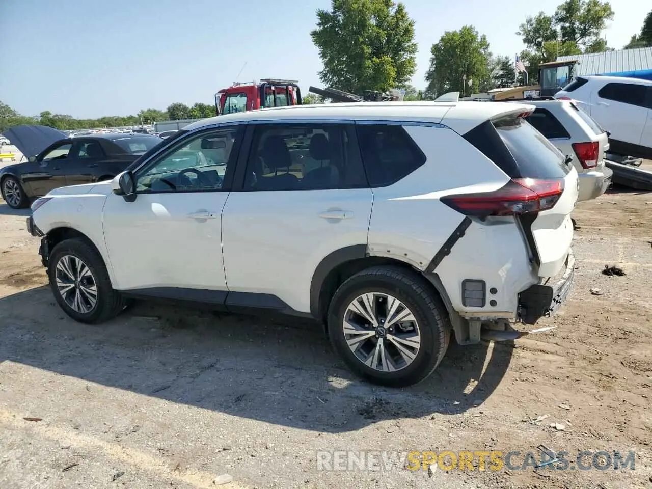 2 Photograph of a damaged car JN8BT3BA2PW418367 NISSAN ROGUE 2023