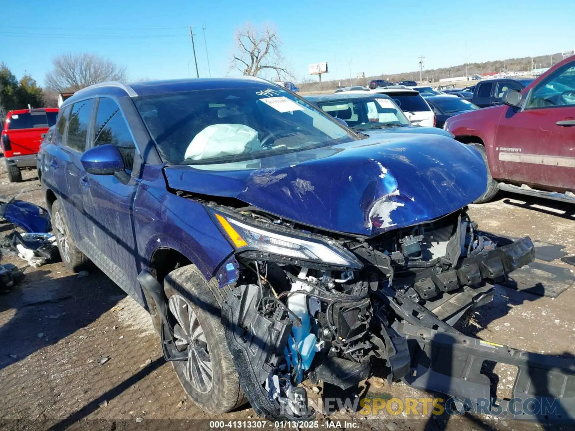 1 Photograph of a damaged car JN8BT3BA2PW419549 NISSAN ROGUE 2023