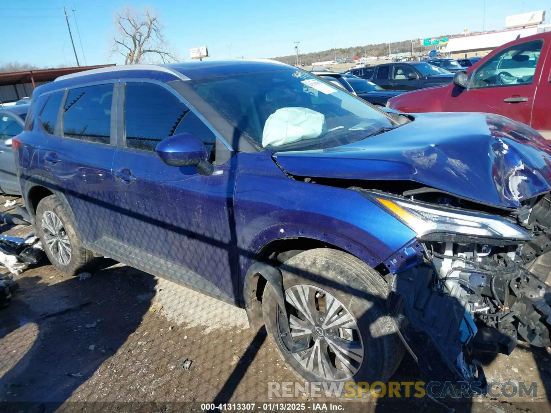 14 Photograph of a damaged car JN8BT3BA2PW419549 NISSAN ROGUE 2023