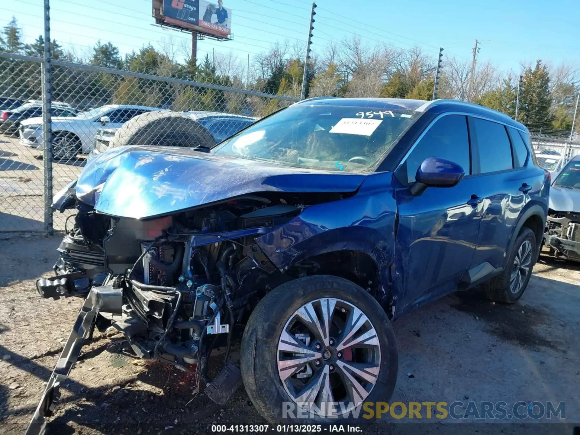15 Photograph of a damaged car JN8BT3BA2PW419549 NISSAN ROGUE 2023