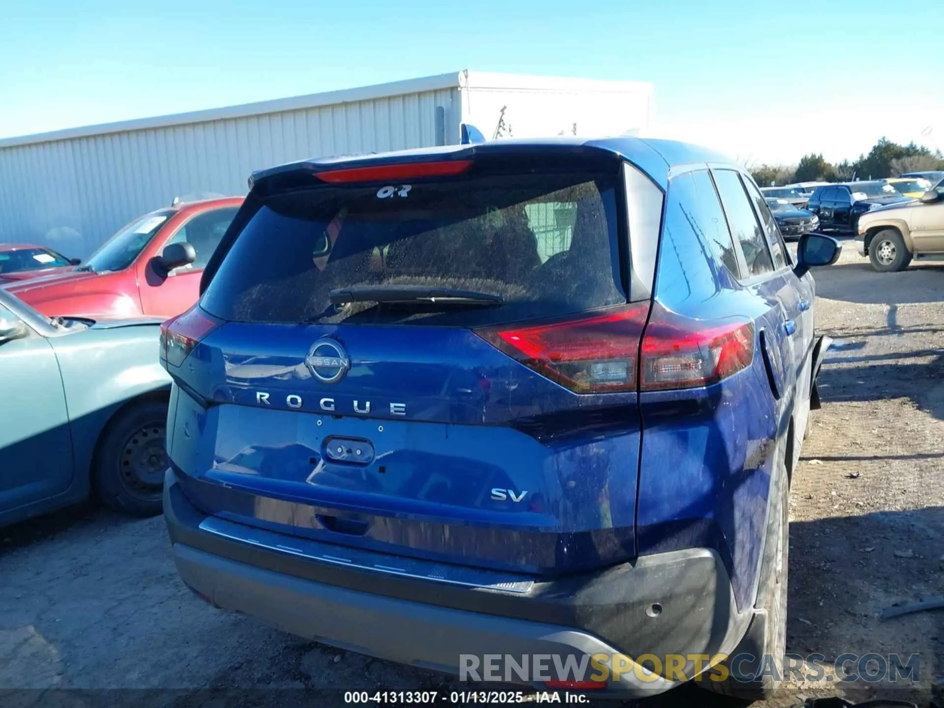 17 Photograph of a damaged car JN8BT3BA2PW419549 NISSAN ROGUE 2023