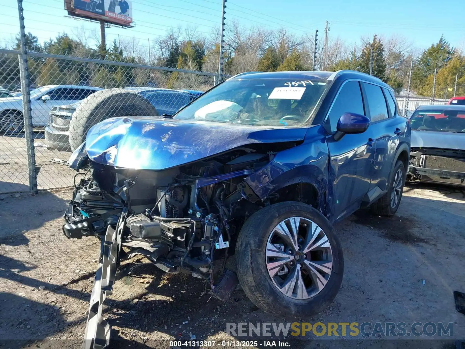2 Photograph of a damaged car JN8BT3BA2PW419549 NISSAN ROGUE 2023
