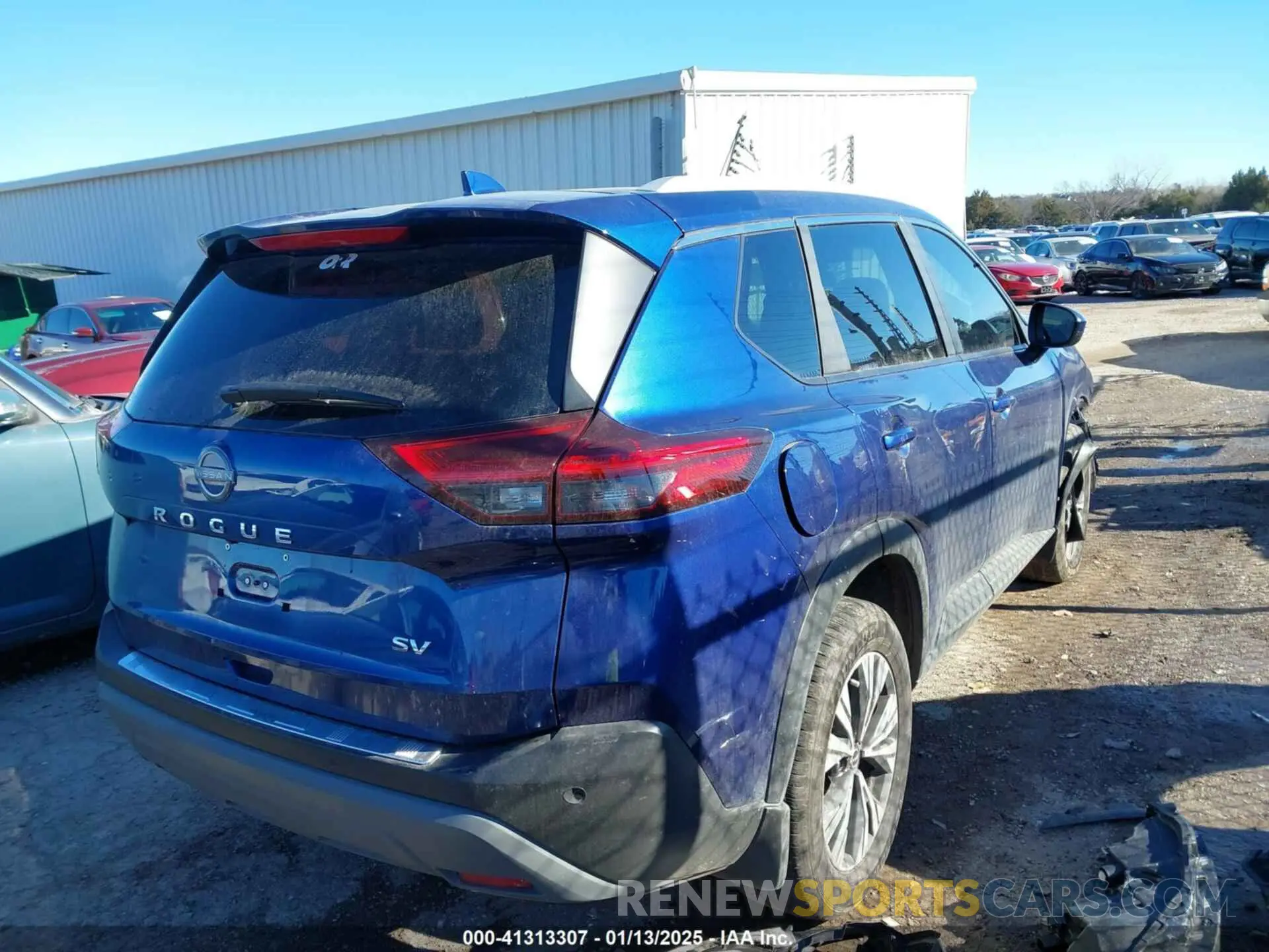 4 Photograph of a damaged car JN8BT3BA2PW419549 NISSAN ROGUE 2023