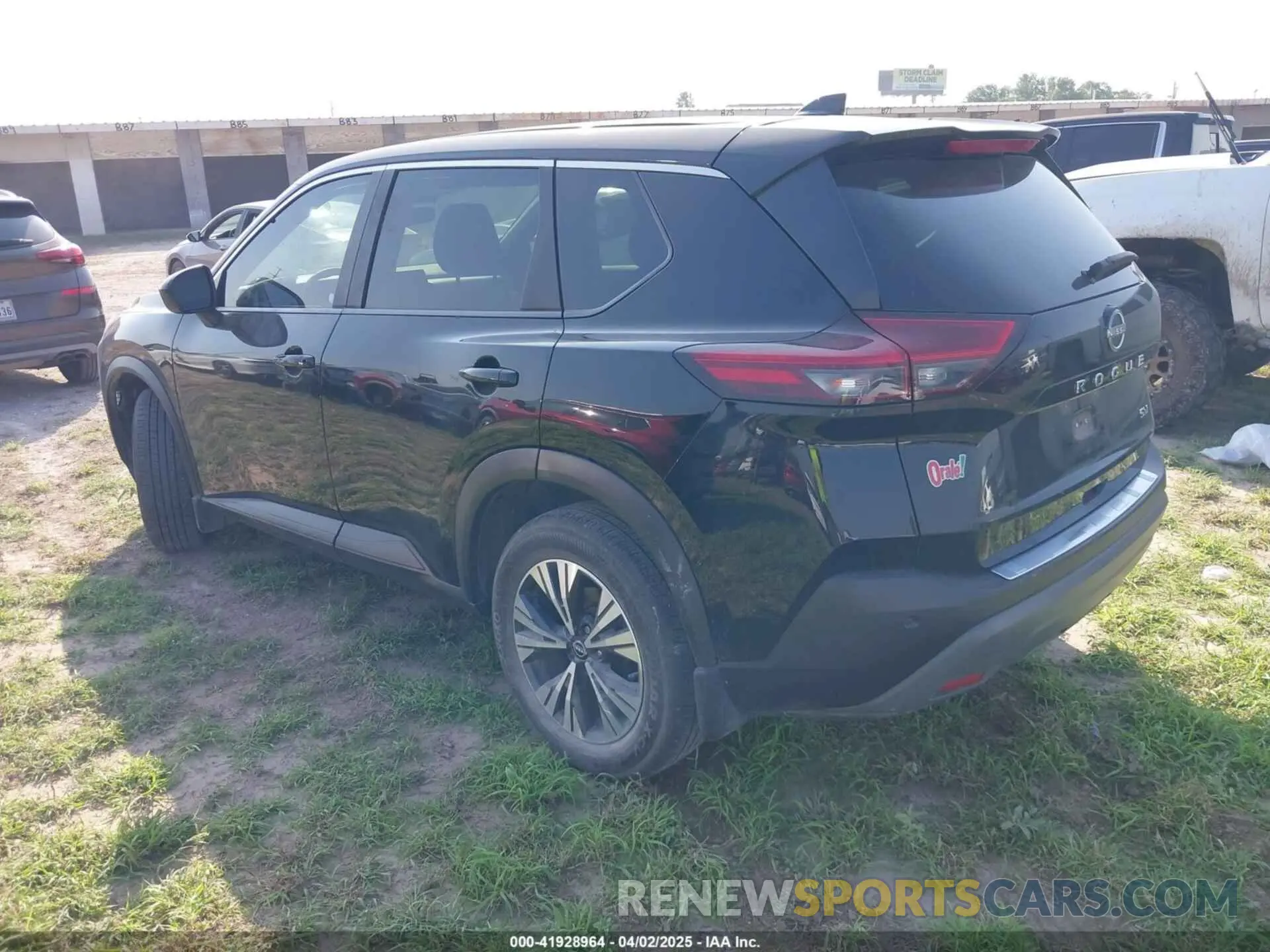 3 Photograph of a damaged car JN8BT3BA2PW421396 NISSAN ROGUE 2023