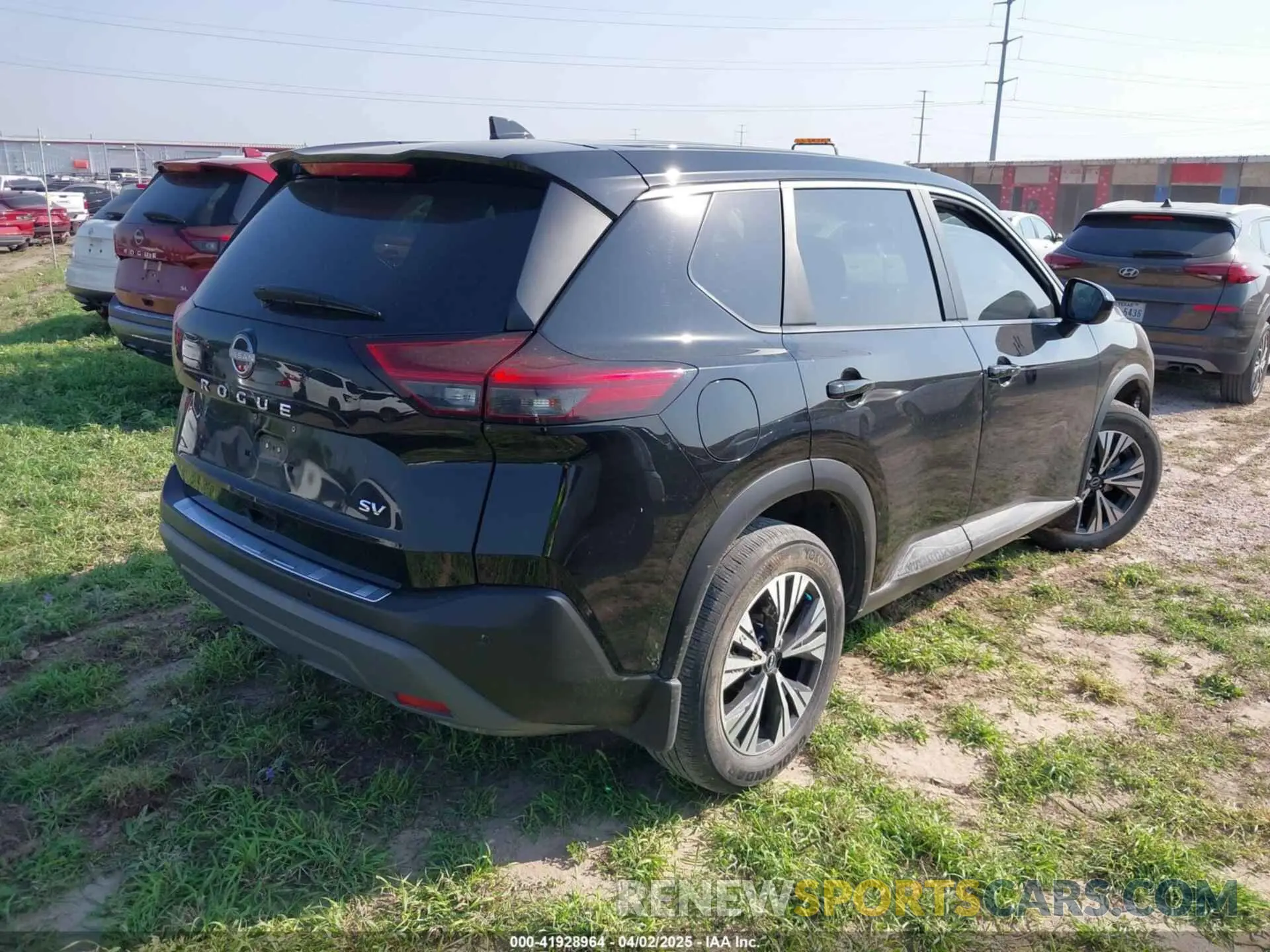 4 Photograph of a damaged car JN8BT3BA2PW421396 NISSAN ROGUE 2023