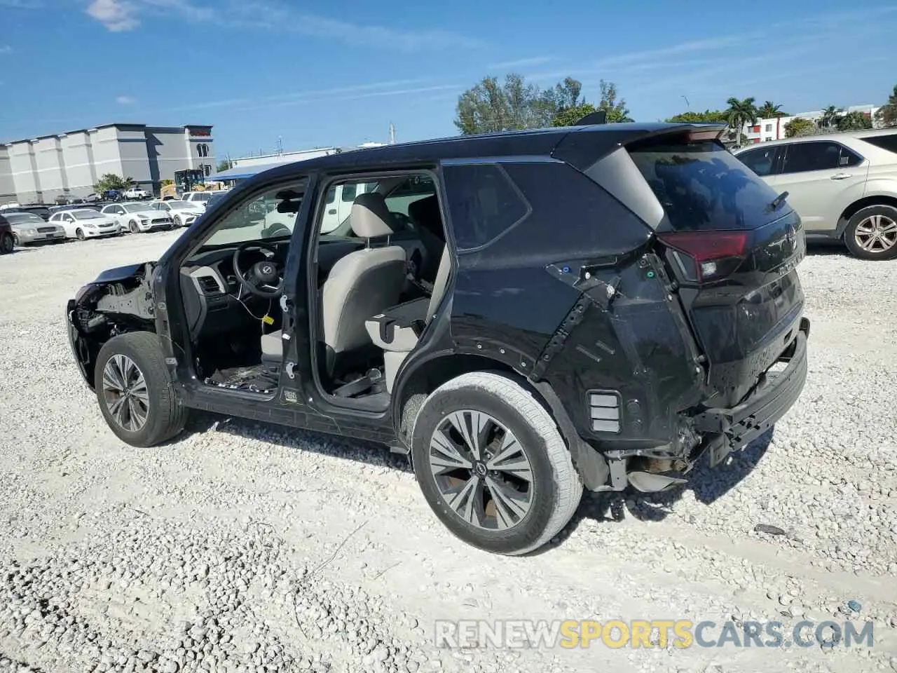 2 Photograph of a damaged car JN8BT3BA2PW428235 NISSAN ROGUE 2023