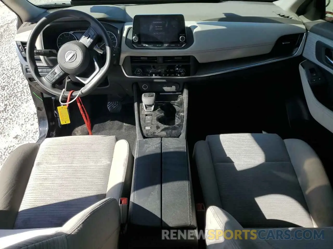 8 Photograph of a damaged car JN8BT3BA2PW428235 NISSAN ROGUE 2023