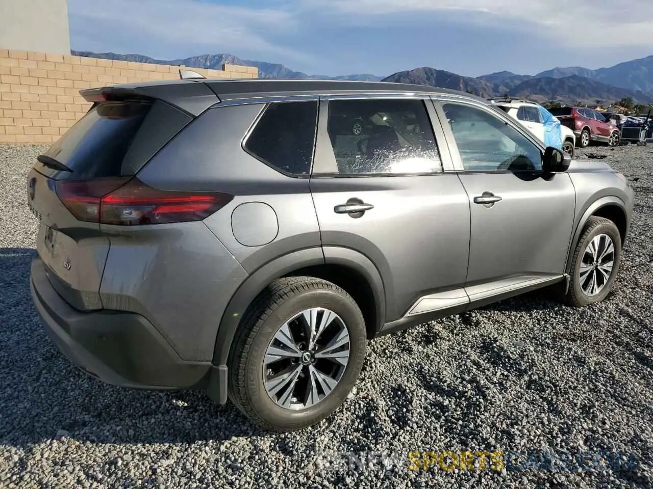 3 Photograph of a damaged car JN8BT3BA2PW433547 NISSAN ROGUE 2023
