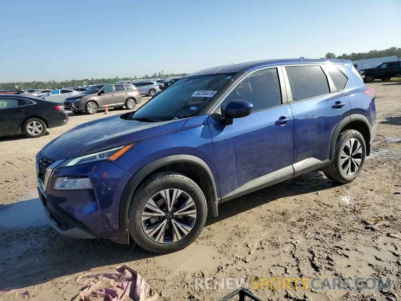 1 Photograph of a damaged car JN8BT3BA3PW007706 NISSAN ROGUE 2023