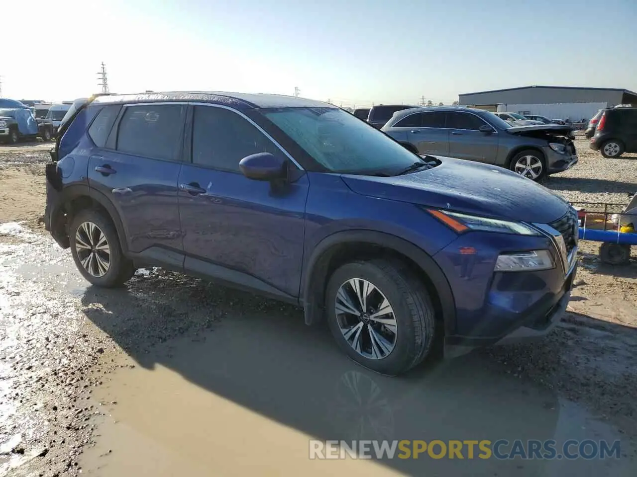 4 Photograph of a damaged car JN8BT3BA3PW007706 NISSAN ROGUE 2023