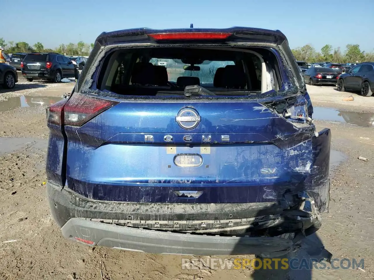 6 Photograph of a damaged car JN8BT3BA3PW007706 NISSAN ROGUE 2023