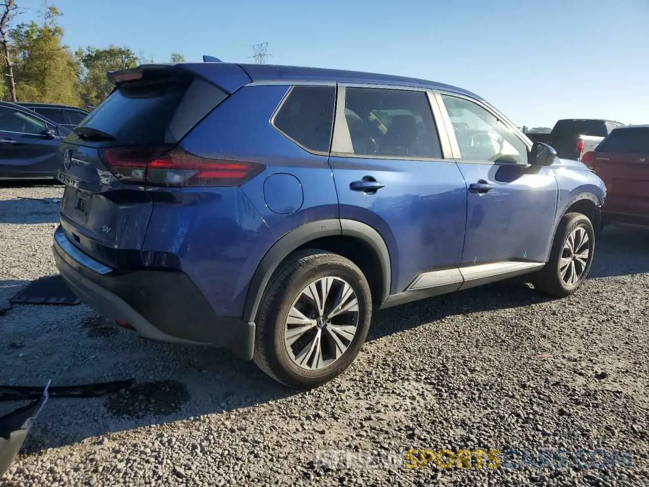 3 Photograph of a damaged car JN8BT3BA3PW007902 NISSAN ROGUE 2023
