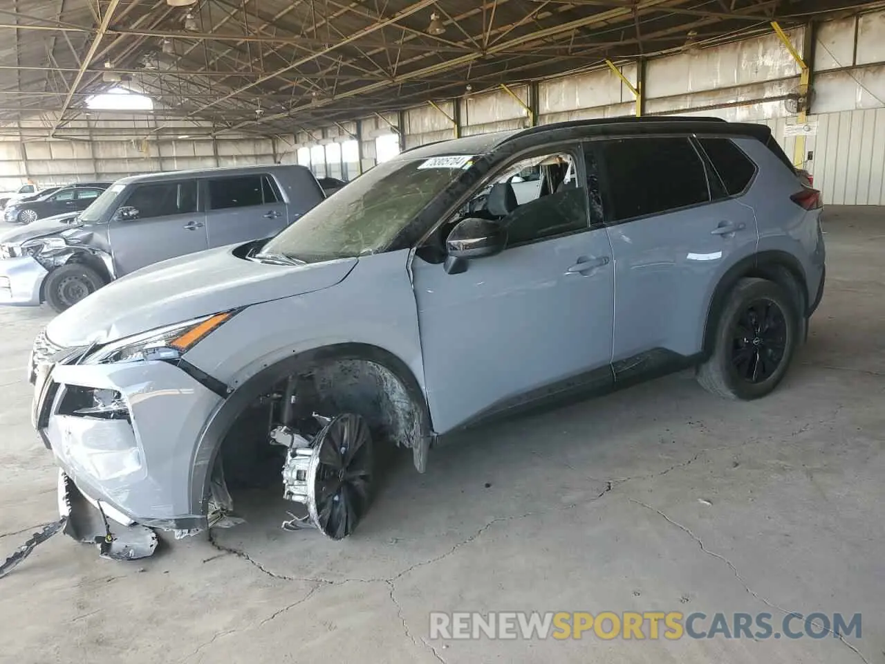 1 Photograph of a damaged car JN8BT3BA3PW010430 NISSAN ROGUE 2023