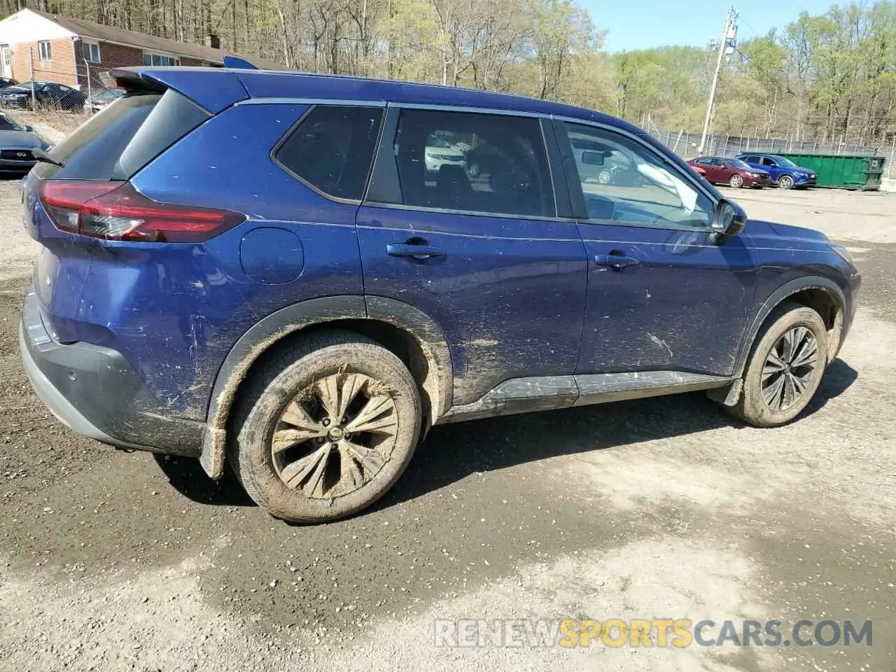 3 Photograph of a damaged car JN8BT3BA3PW406843 NISSAN ROGUE 2023