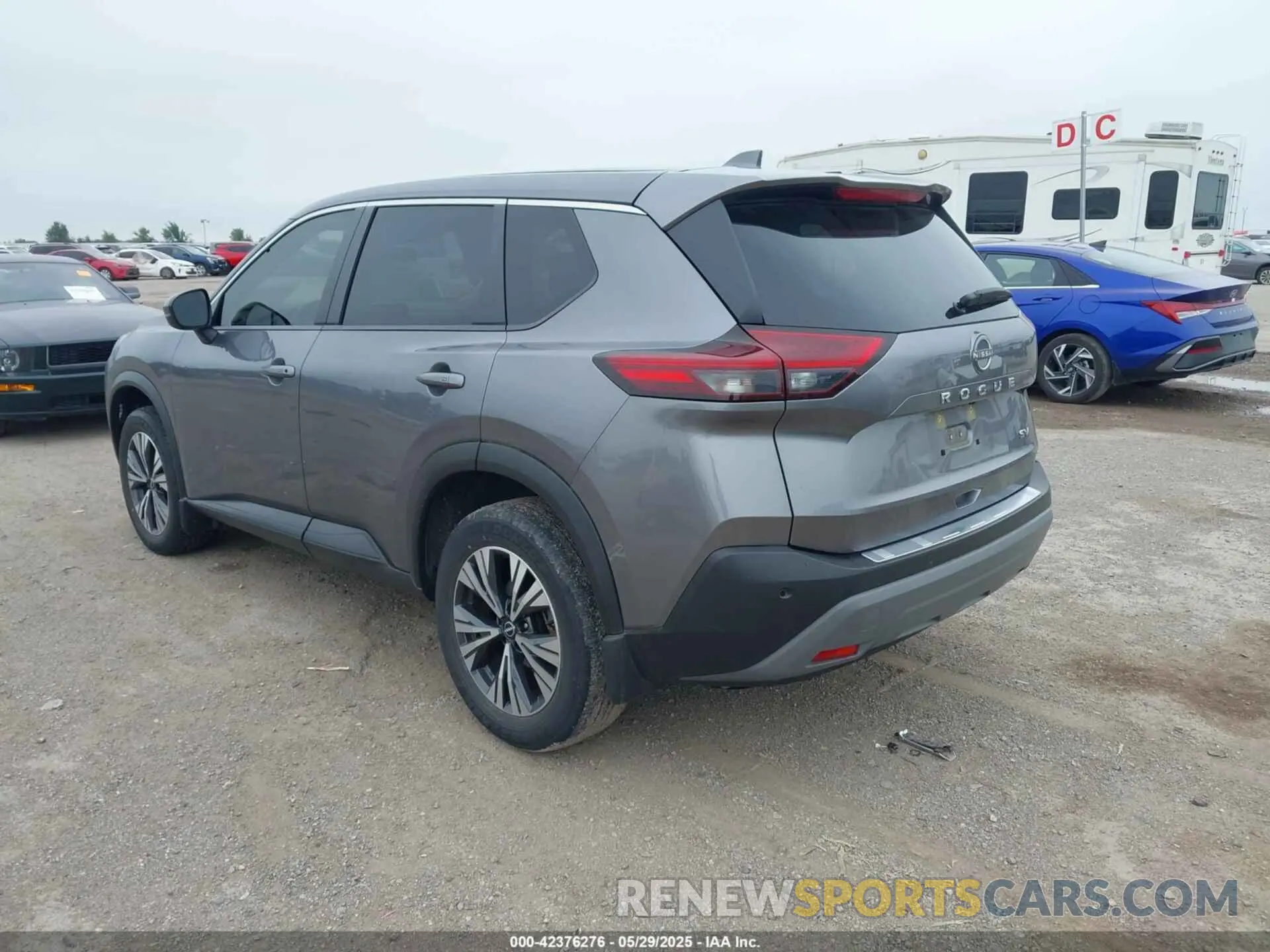 3 Photograph of a damaged car JN8BT3BA3PW408009 NISSAN ROGUE 2023