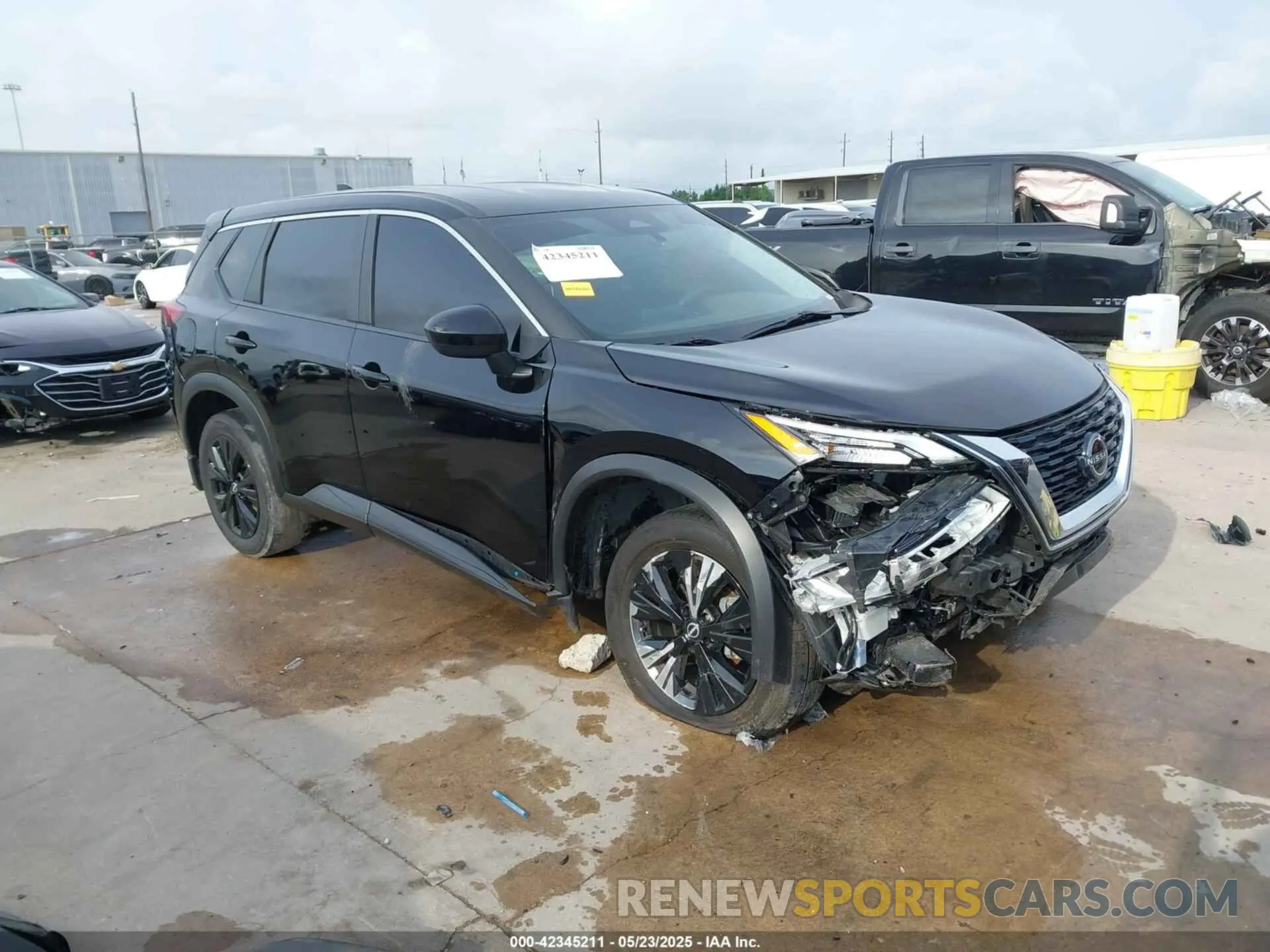 1 Photograph of a damaged car JN8BT3BA3PW418359 NISSAN ROGUE 2023