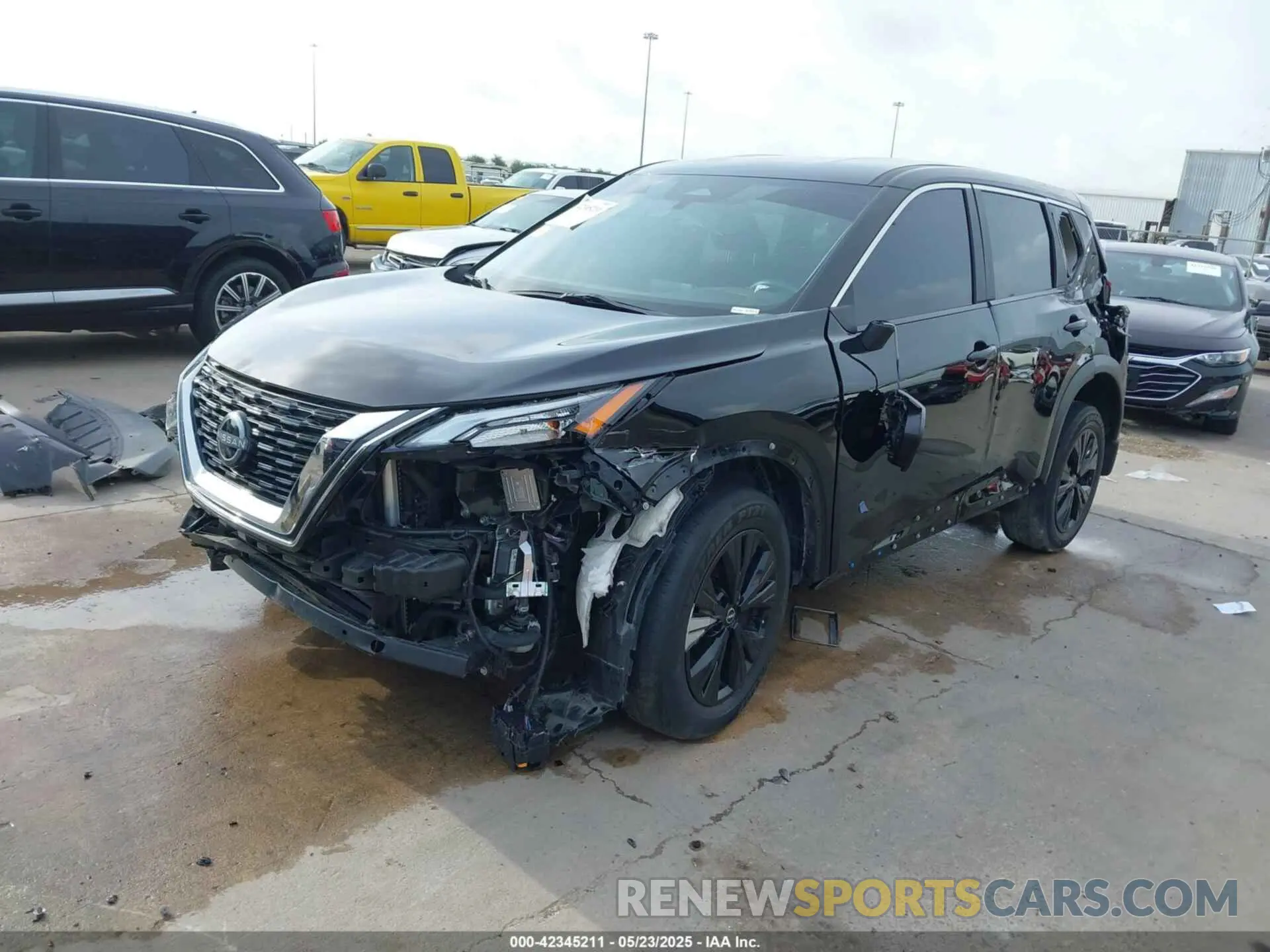 2 Photograph of a damaged car JN8BT3BA3PW418359 NISSAN ROGUE 2023