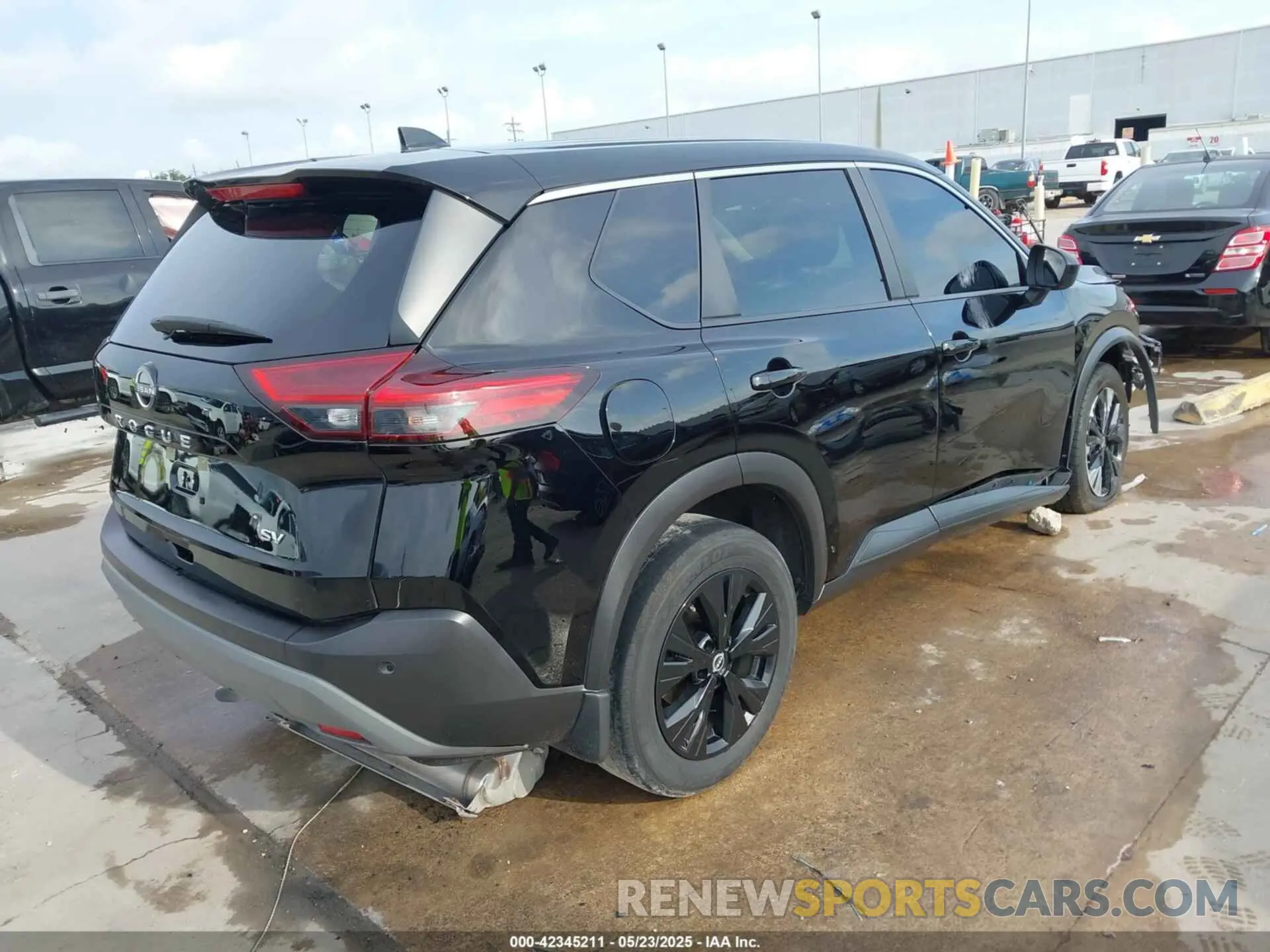 4 Photograph of a damaged car JN8BT3BA3PW418359 NISSAN ROGUE 2023