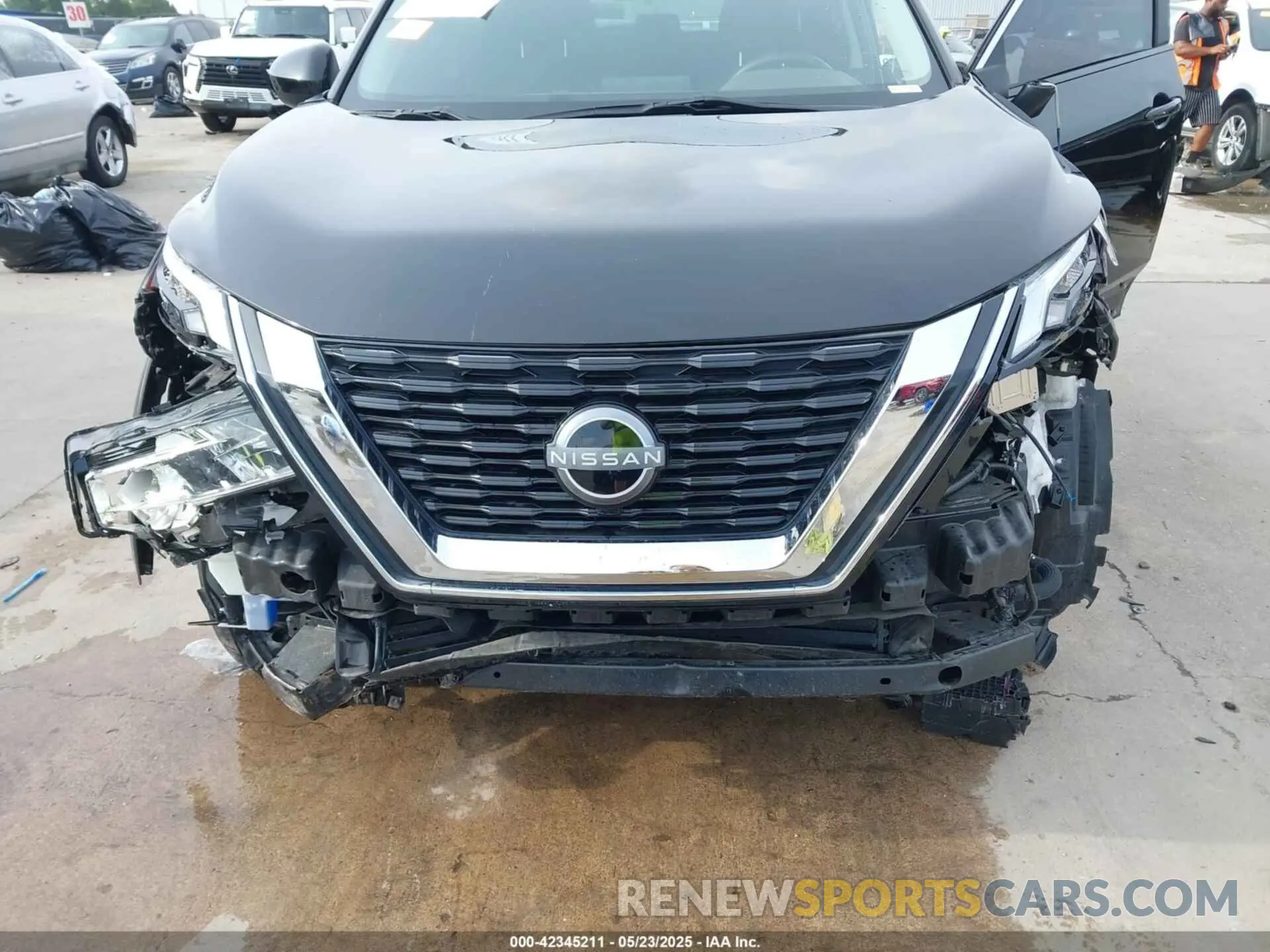 6 Photograph of a damaged car JN8BT3BA3PW418359 NISSAN ROGUE 2023