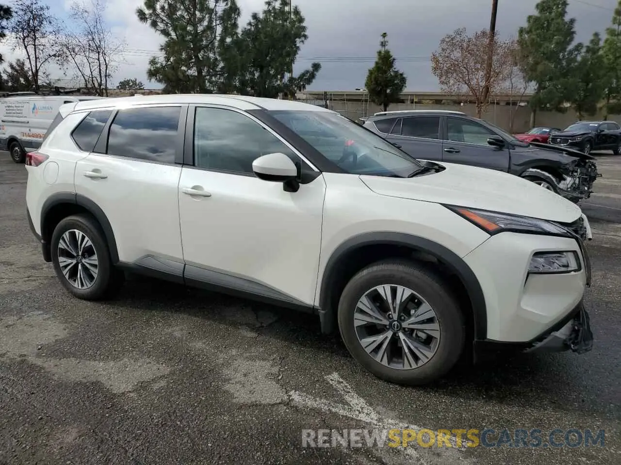 4 Photograph of a damaged car JN8BT3BA3PW430690 NISSAN ROGUE 2023