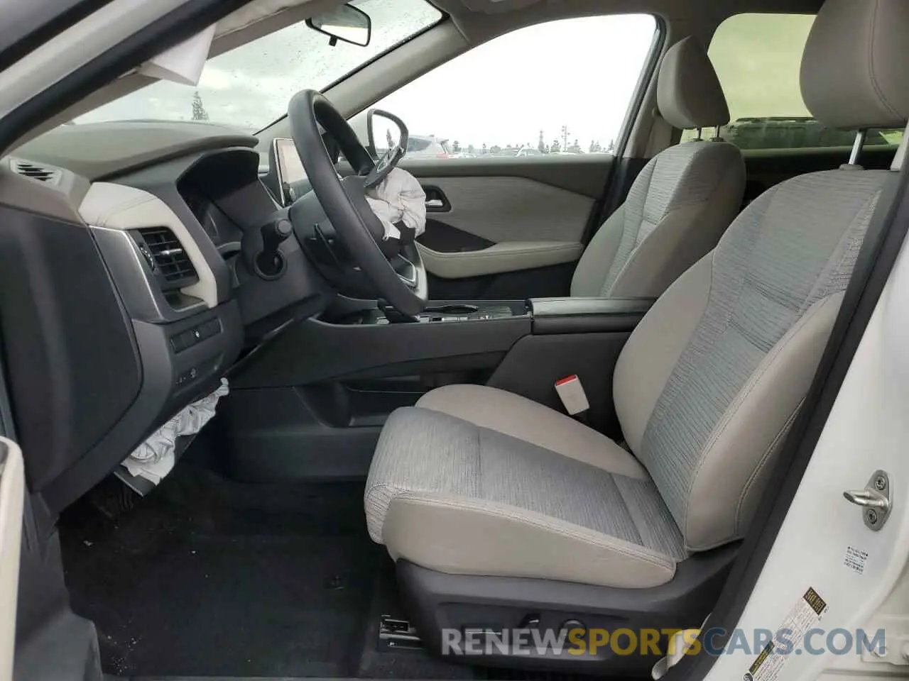 7 Photograph of a damaged car JN8BT3BA3PW430690 NISSAN ROGUE 2023