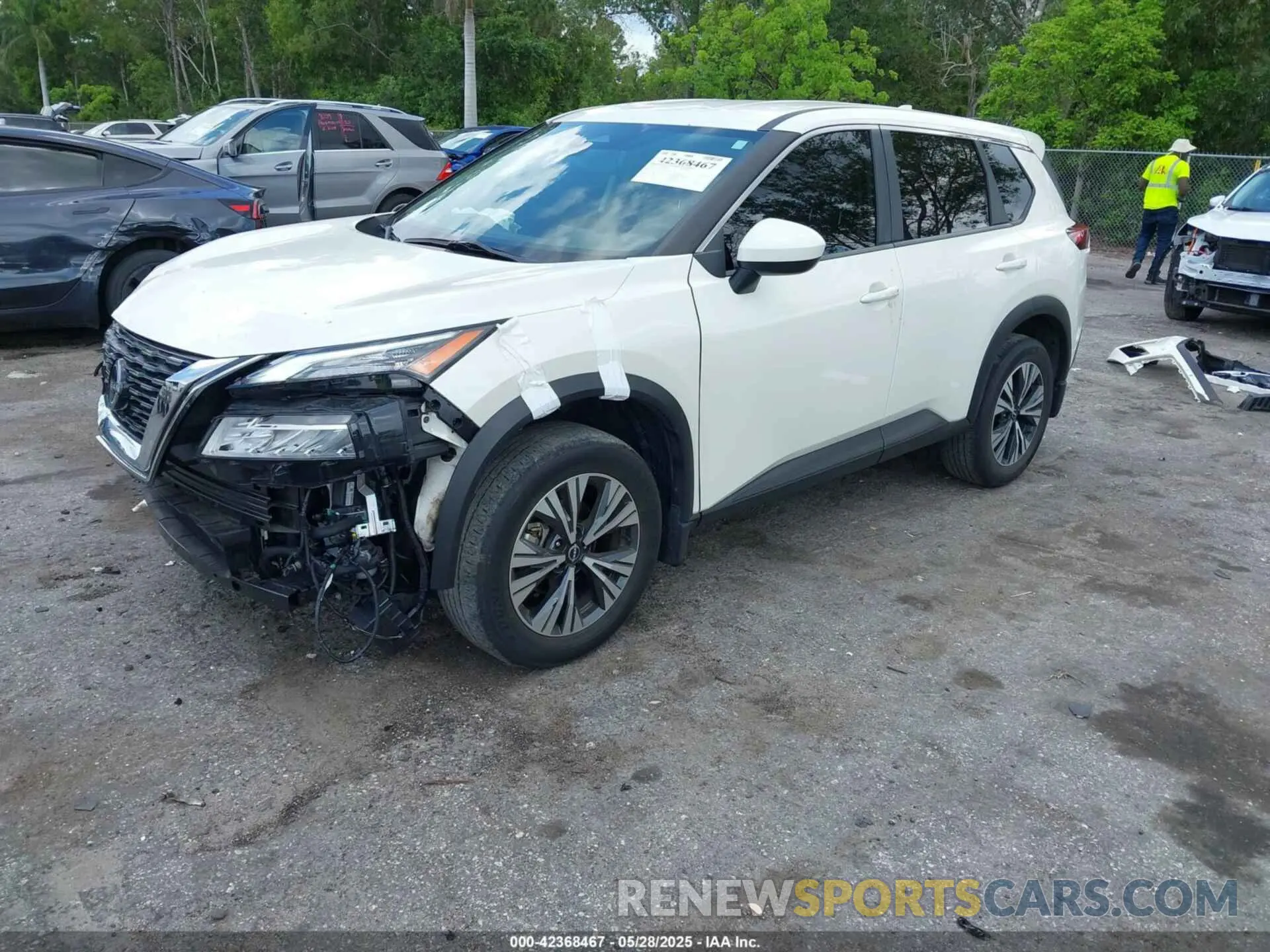 2 Photograph of a damaged car JN8BT3BA4PW008136 NISSAN ROGUE 2023