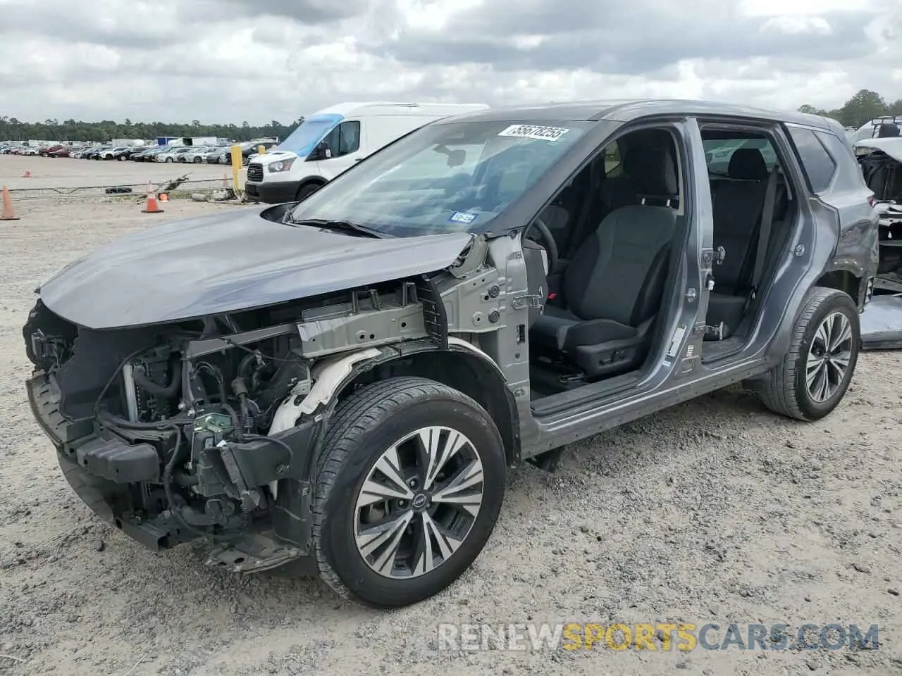 1 Photograph of a damaged car JN8BT3BA4PW416412 NISSAN ROGUE 2023