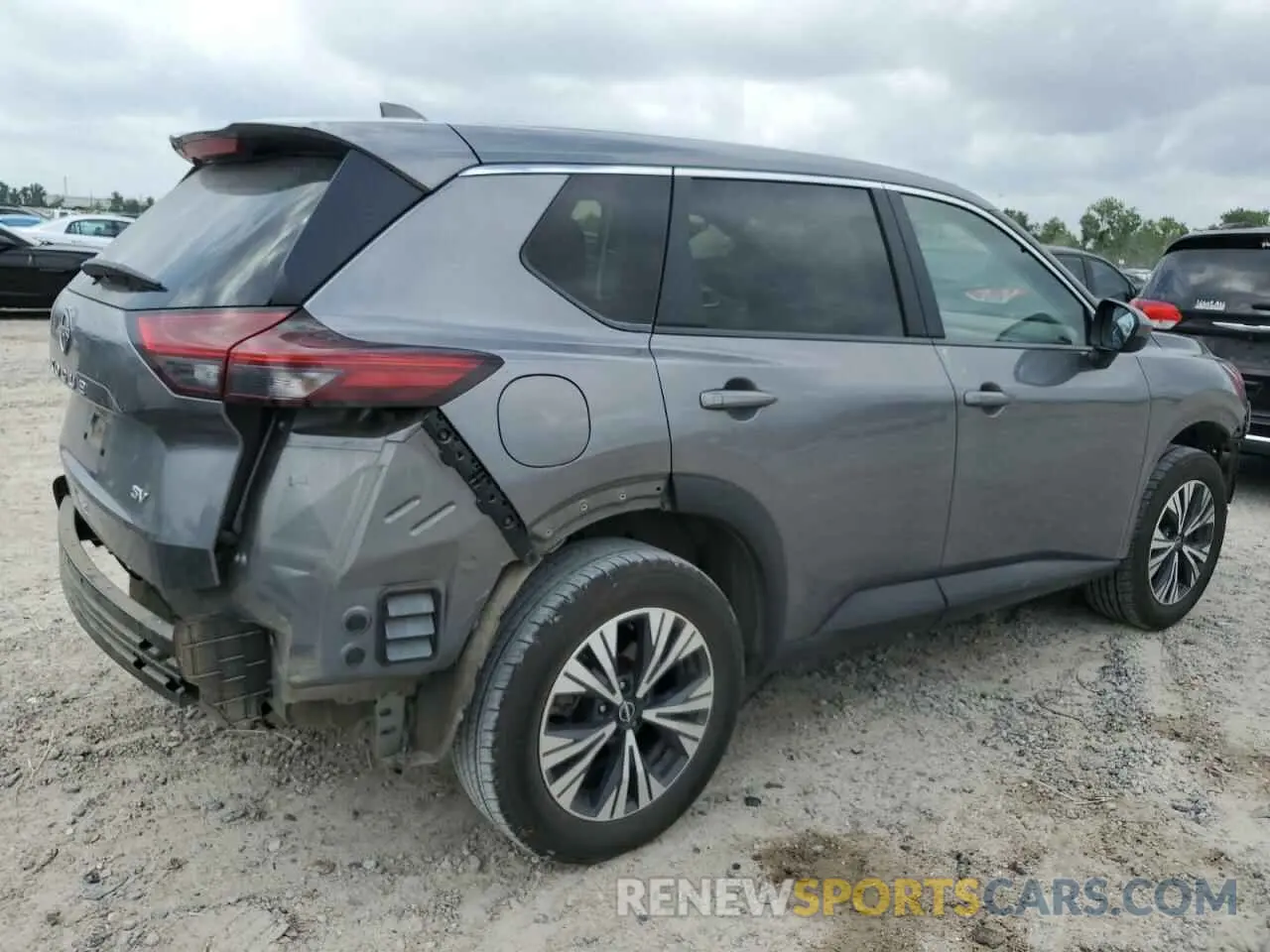 3 Photograph of a damaged car JN8BT3BA4PW416412 NISSAN ROGUE 2023