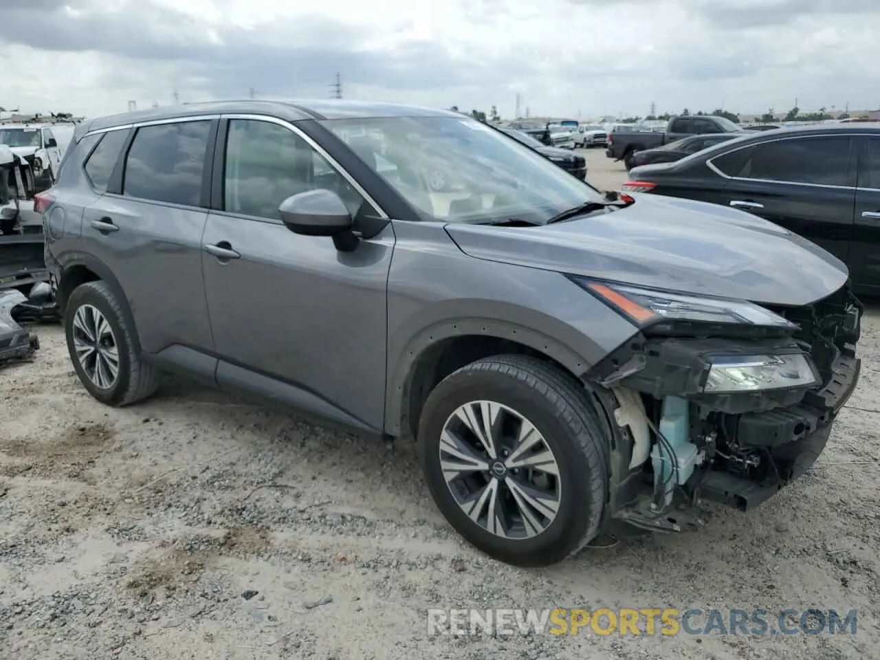 4 Photograph of a damaged car JN8BT3BA4PW416412 NISSAN ROGUE 2023