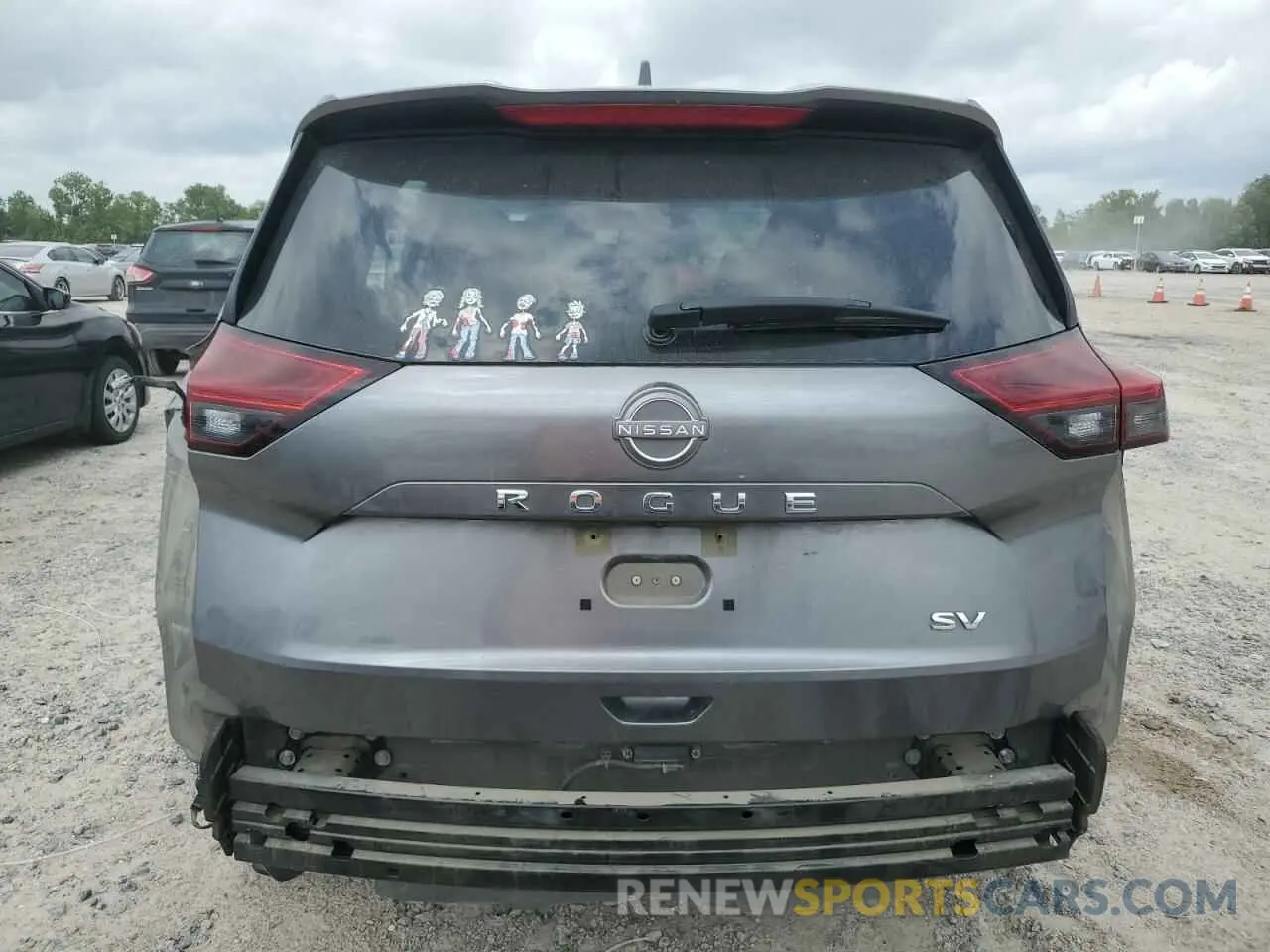 6 Photograph of a damaged car JN8BT3BA4PW416412 NISSAN ROGUE 2023