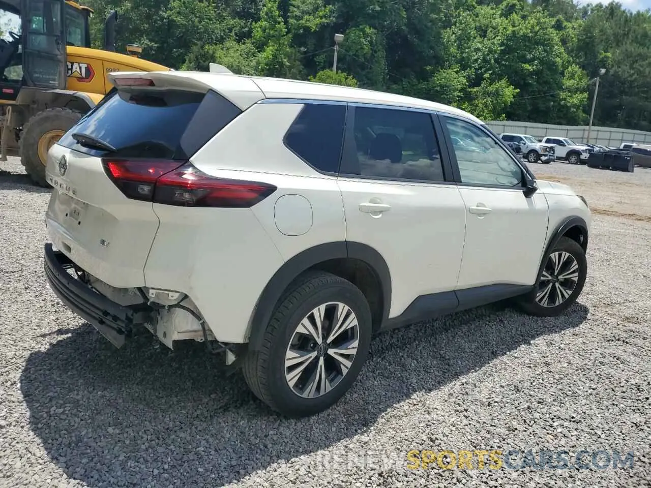 3 Photograph of a damaged car JN8BT3BA4PW417155 NISSAN ROGUE 2023