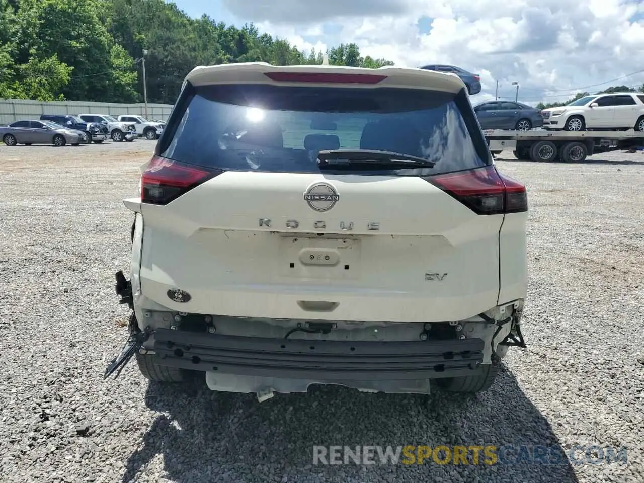 6 Photograph of a damaged car JN8BT3BA4PW417155 NISSAN ROGUE 2023