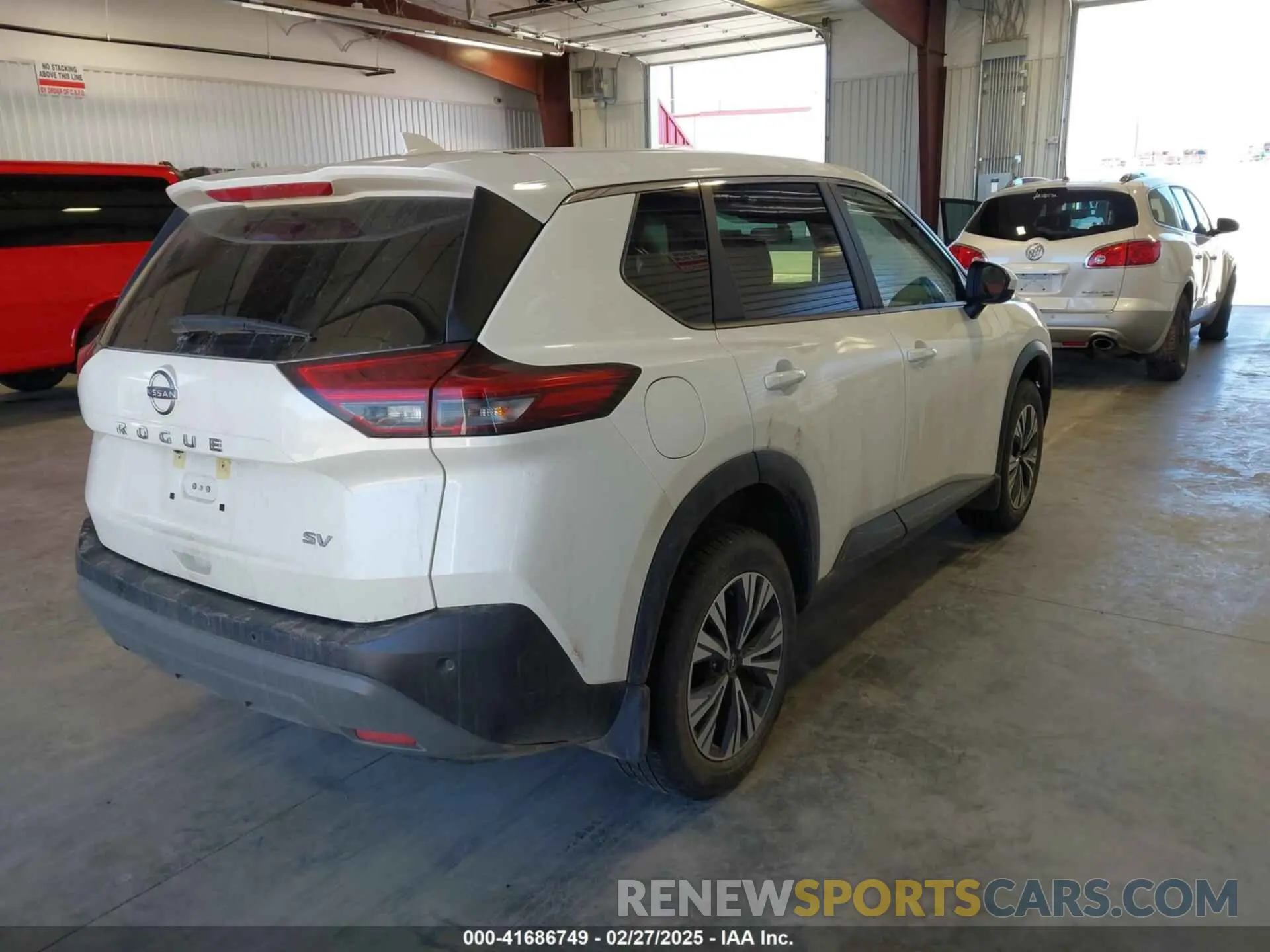 4 Photograph of a damaged car JN8BT3BA4PW418824 NISSAN ROGUE 2023