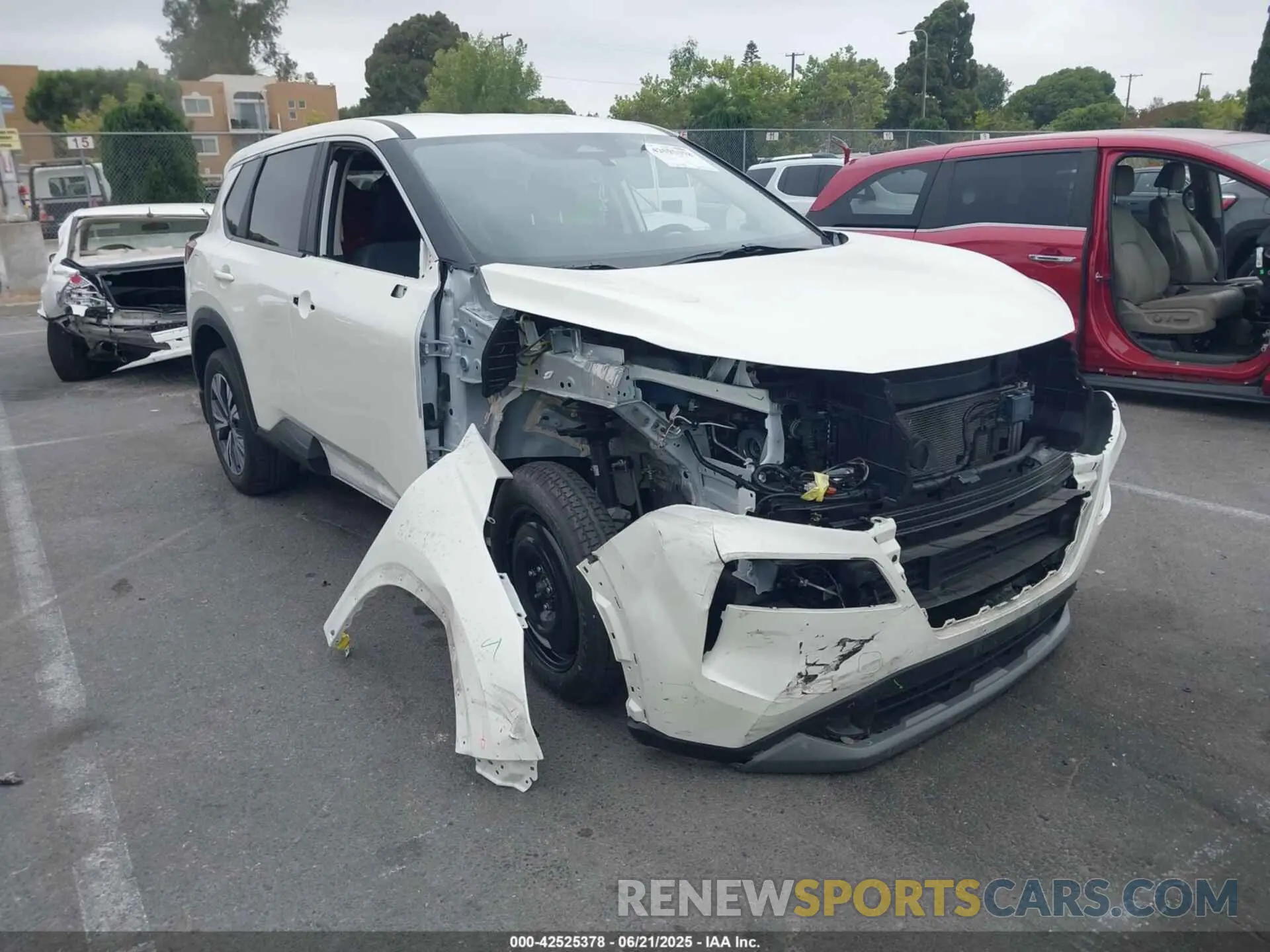 1 Photograph of a damaged car JN8BT3BA4PW431296 NISSAN ROGUE 2023