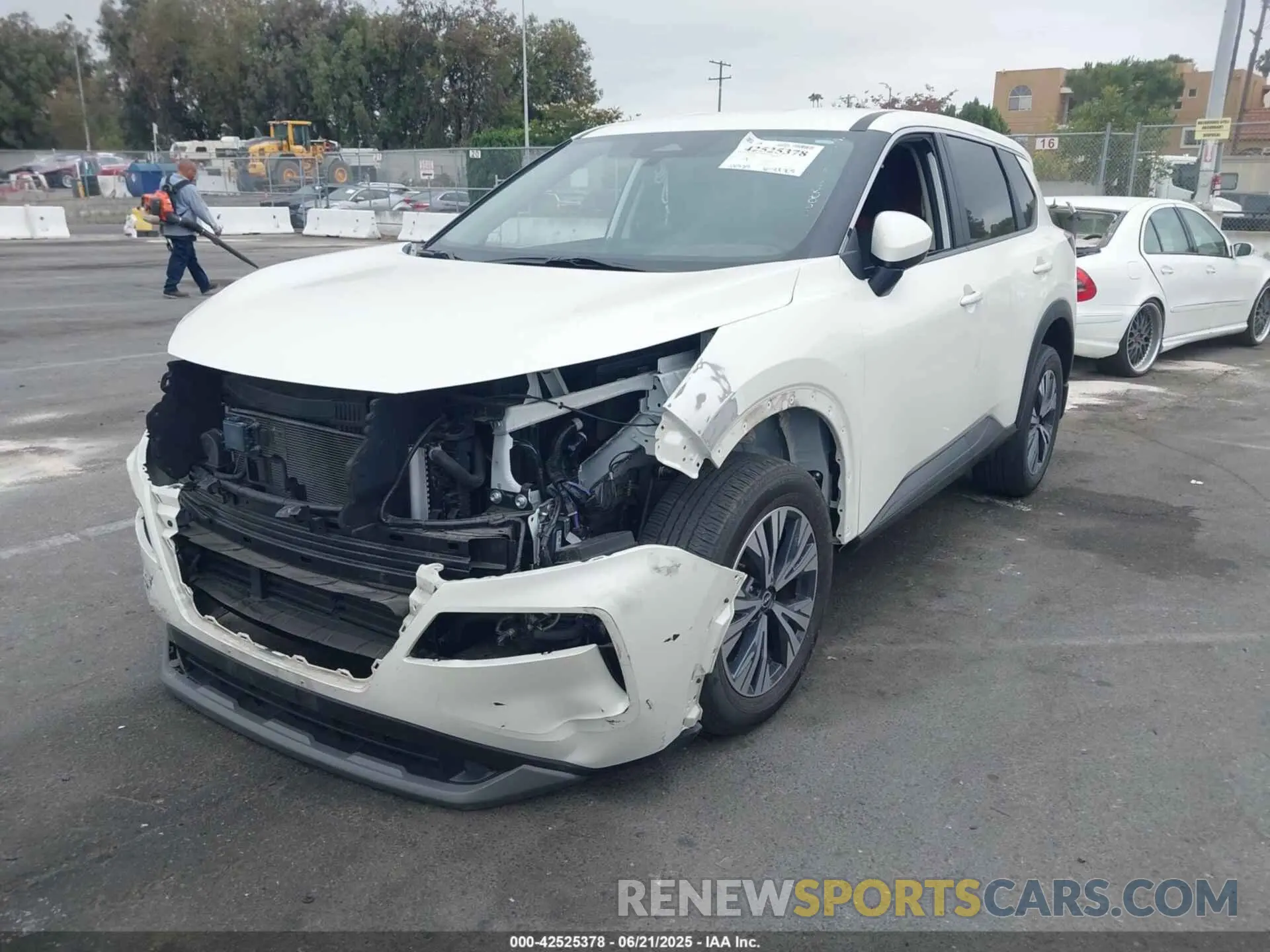 2 Photograph of a damaged car JN8BT3BA4PW431296 NISSAN ROGUE 2023