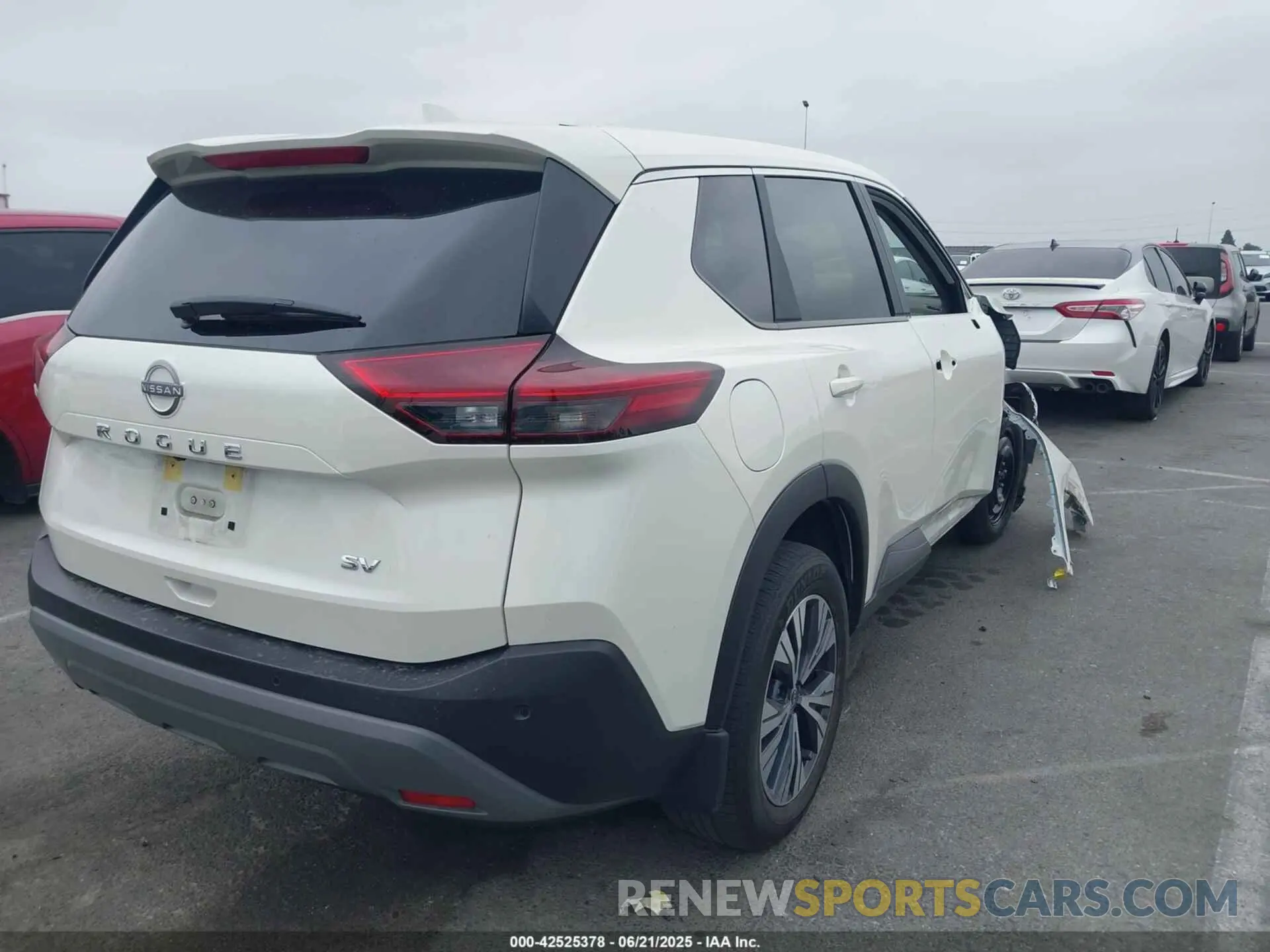 4 Photograph of a damaged car JN8BT3BA4PW431296 NISSAN ROGUE 2023