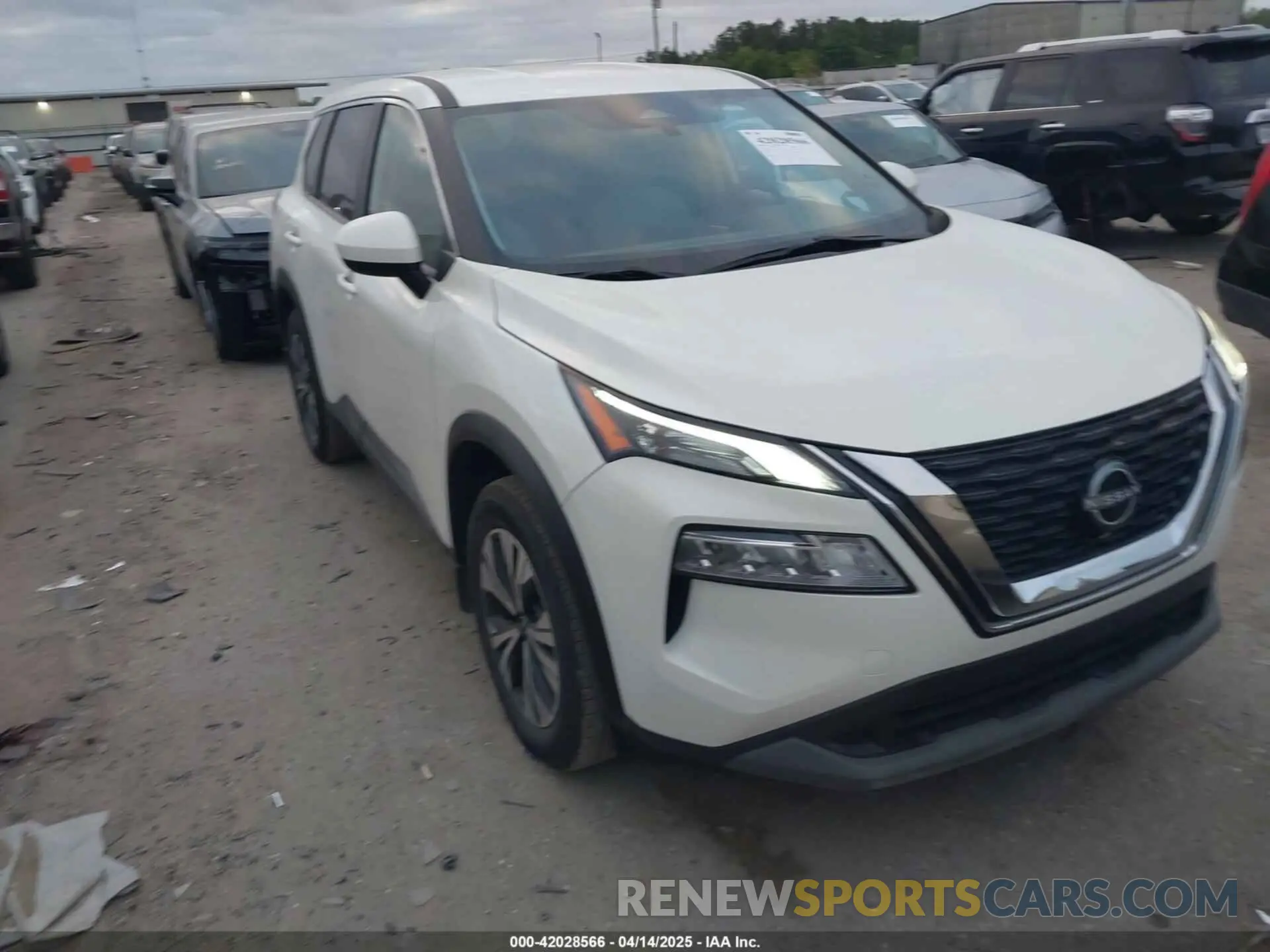 1 Photograph of a damaged car JN8BT3BA5PW425636 NISSAN ROGUE 2023
