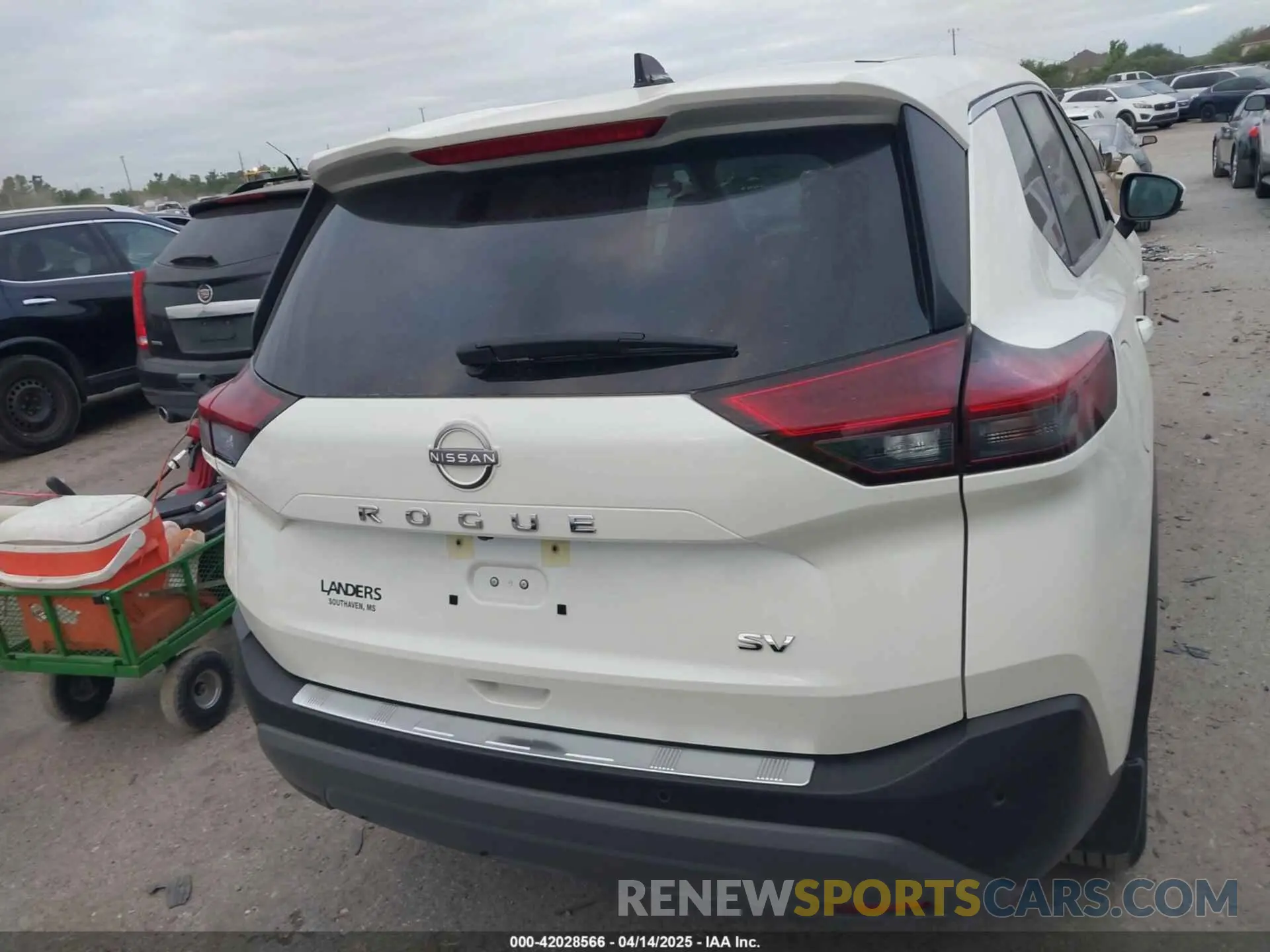 16 Photograph of a damaged car JN8BT3BA5PW425636 NISSAN ROGUE 2023