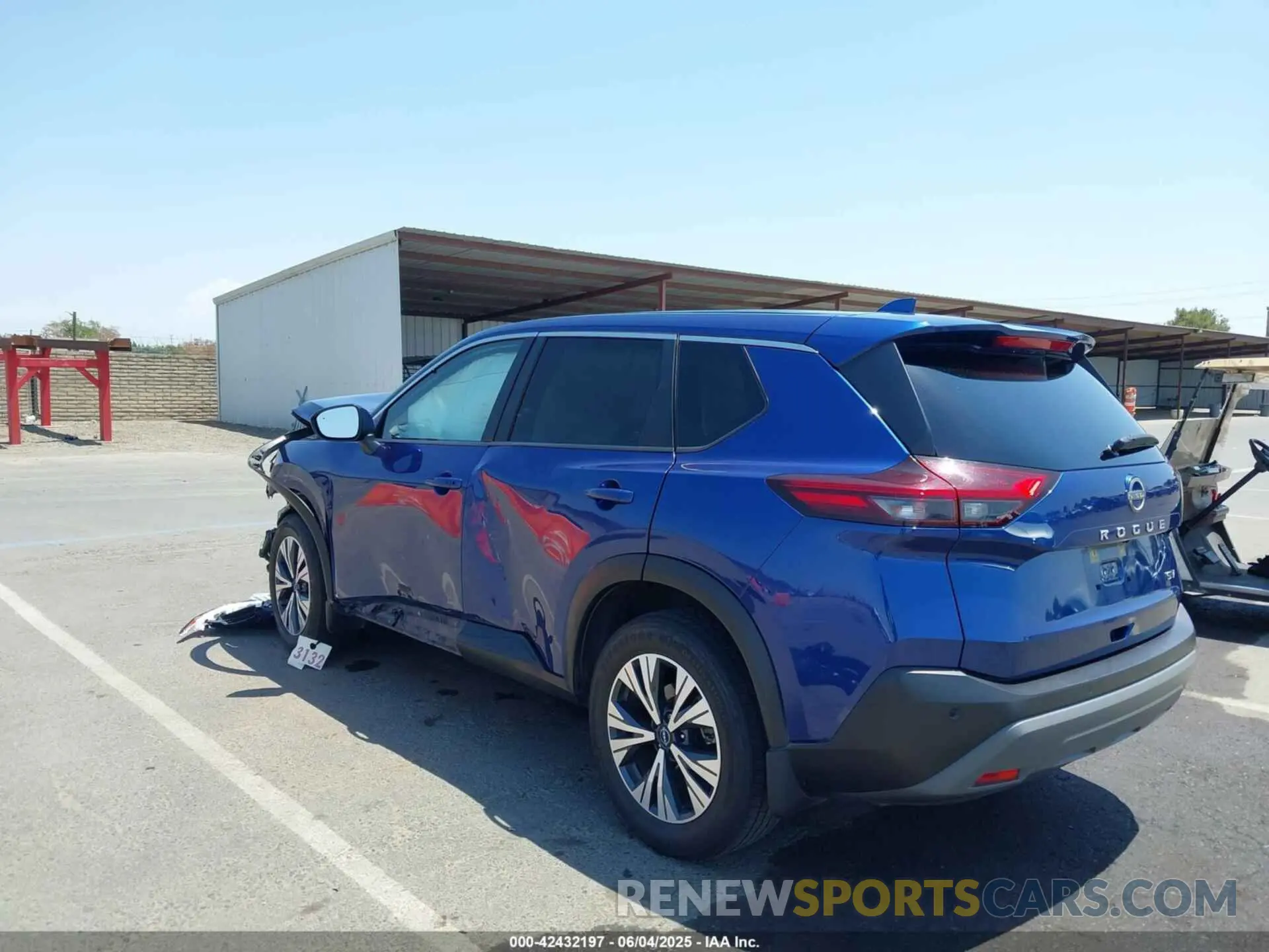 3 Photograph of a damaged car JN8BT3BA6PW008607 NISSAN ROGUE 2023