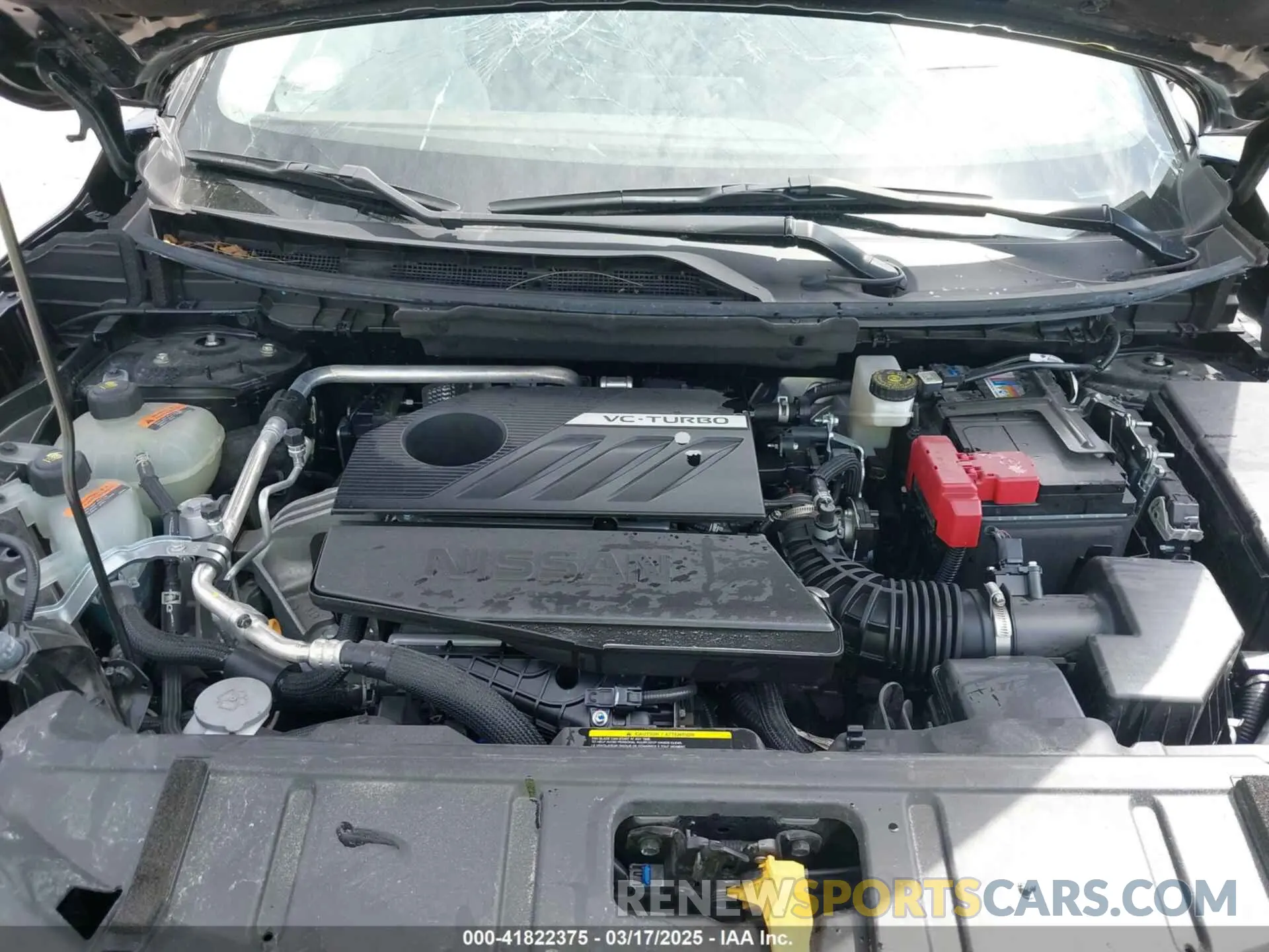 10 Photograph of a damaged car JN8BT3BA6PW011118 NISSAN ROGUE 2023