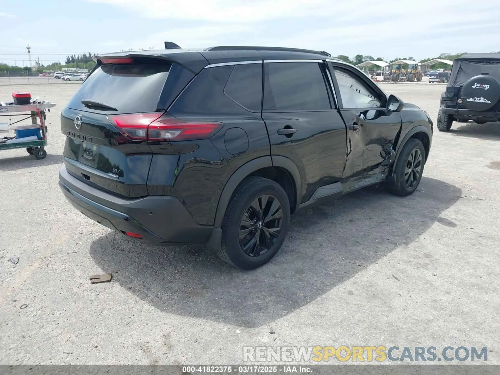 4 Photograph of a damaged car JN8BT3BA6PW011118 NISSAN ROGUE 2023