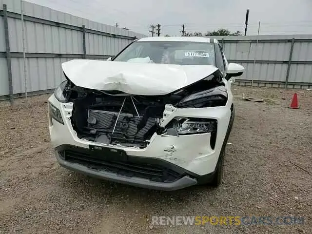 14 Photograph of a damaged car JN8BT3BA6PW403788 NISSAN ROGUE 2023