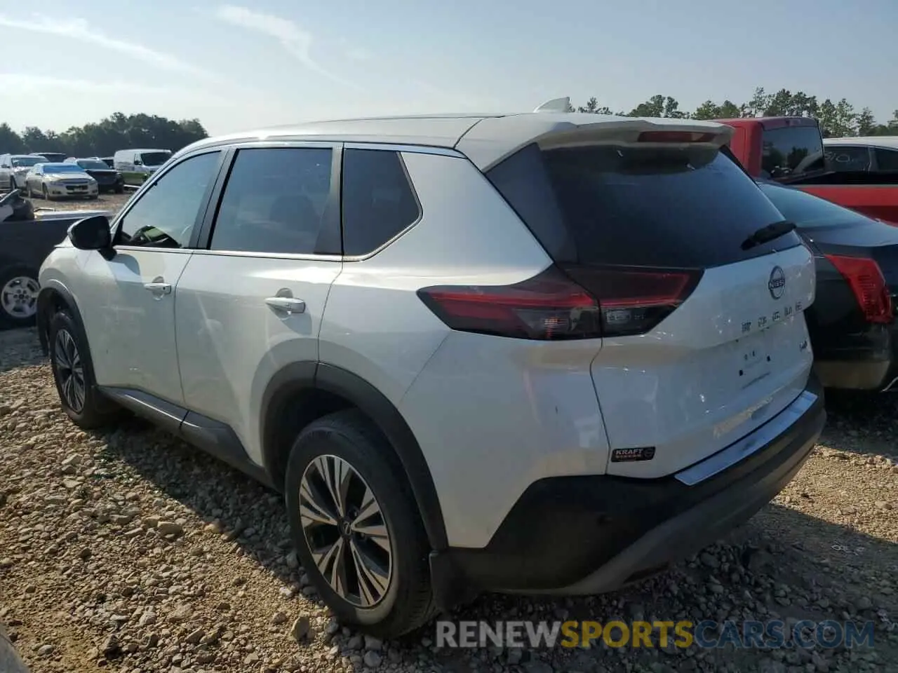 2 Photograph of a damaged car JN8BT3BA6PW405962 NISSAN ROGUE 2023