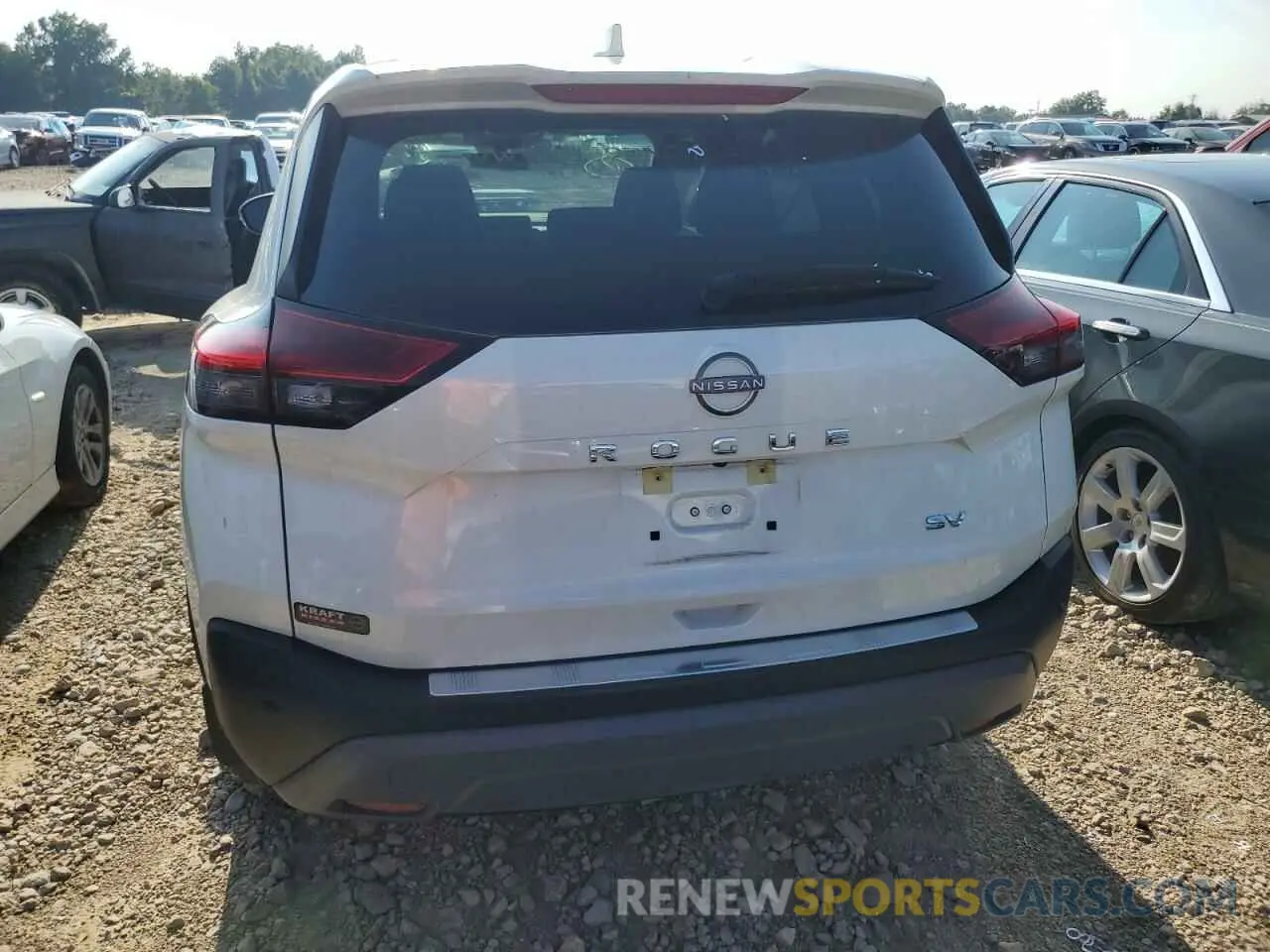 6 Photograph of a damaged car JN8BT3BA6PW405962 NISSAN ROGUE 2023